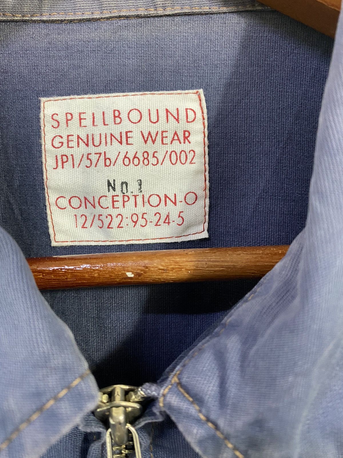 Japanese Brand Spellbound Genuine Wear Jacket Design Nice Design Size US M / EU 48-50 / 2 - 3 Thumbnail