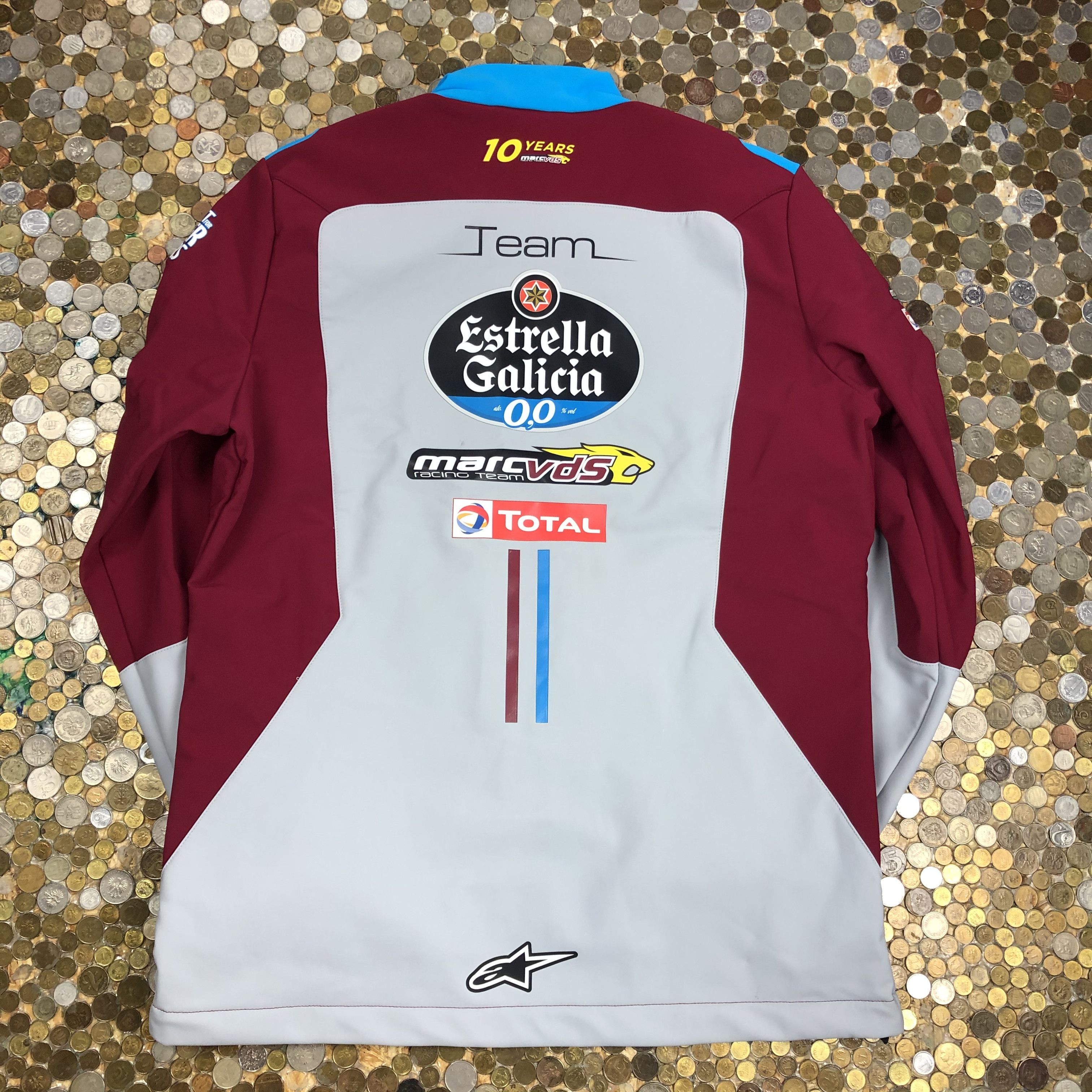 Alpinestars × Vintage Marc VDS Racing Team motoGP techfleece softshell race jacket Size US L / EU 52-54 / 3 - 4 Thumbnail