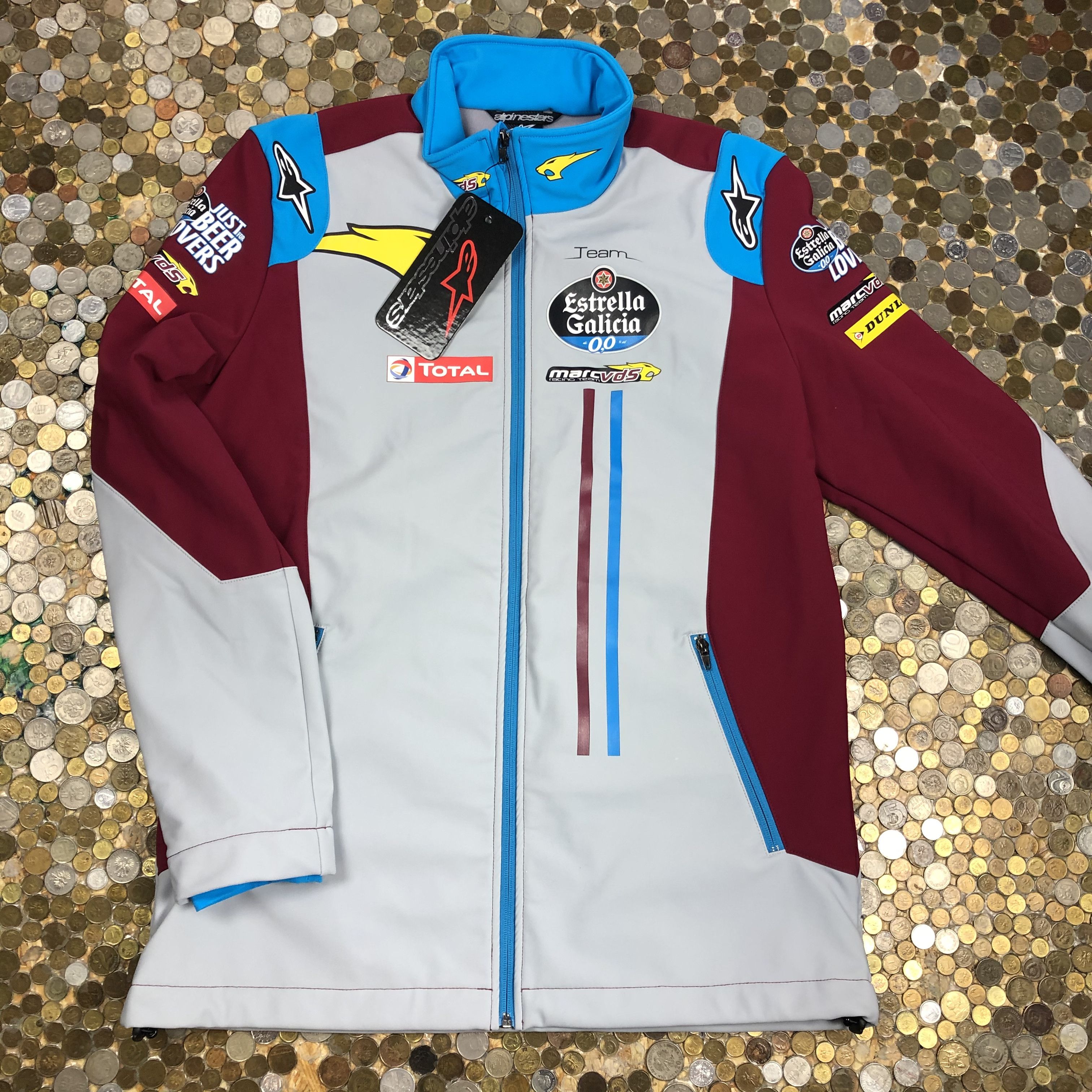 Alpinestars × Vintage Marc VDS Racing Team motoGP techfleece softshell race jacket Size US L / EU 52-54 / 3 - 1 Thumbnail