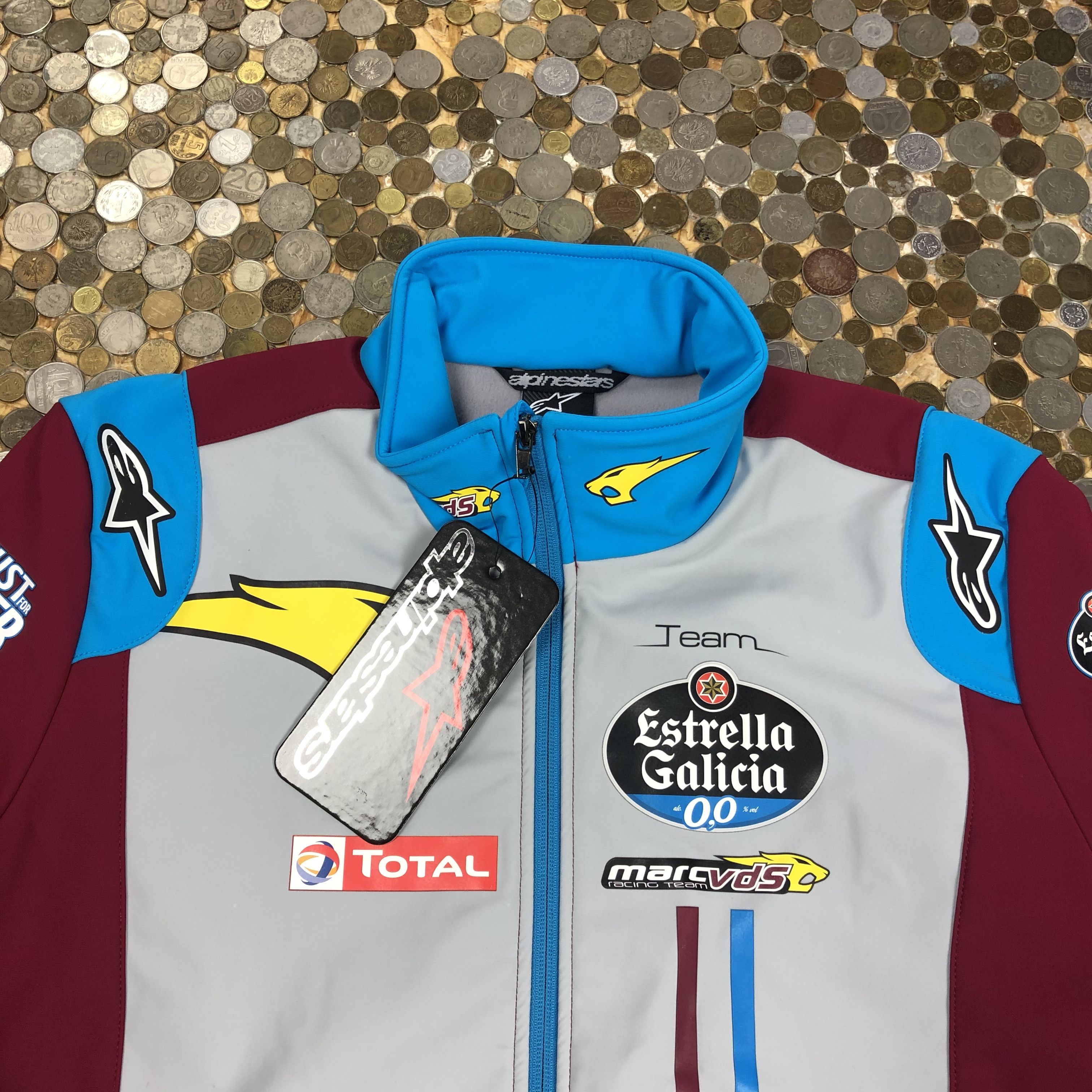 Alpinestars × Vintage Marc VDS Racing Team motoGP techfleece softshell race jacket Size US L / EU 52-54 / 3 - 2 Thumbnail
