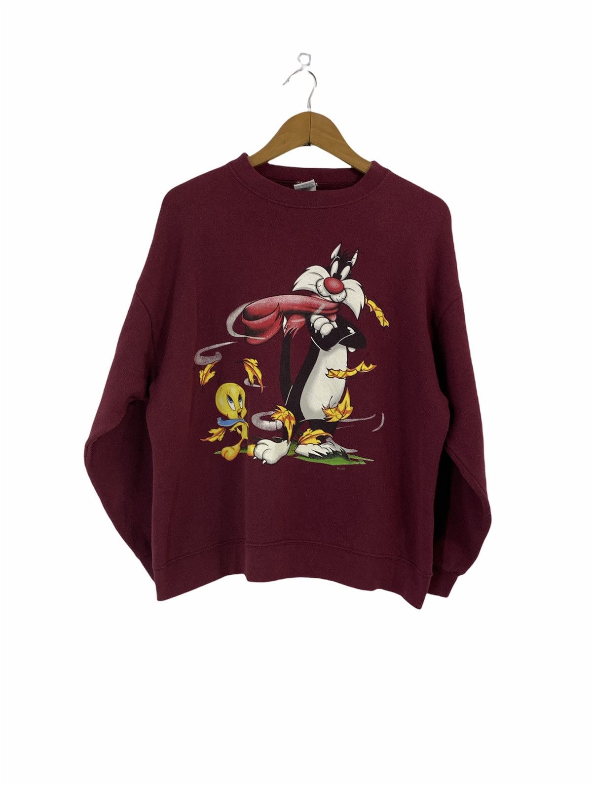 Cartoon Network Vintage Looney Tunes Jerry Leigh Sweatshirt Size US M / EU 48-50 / 2 - 1 Thumbnail