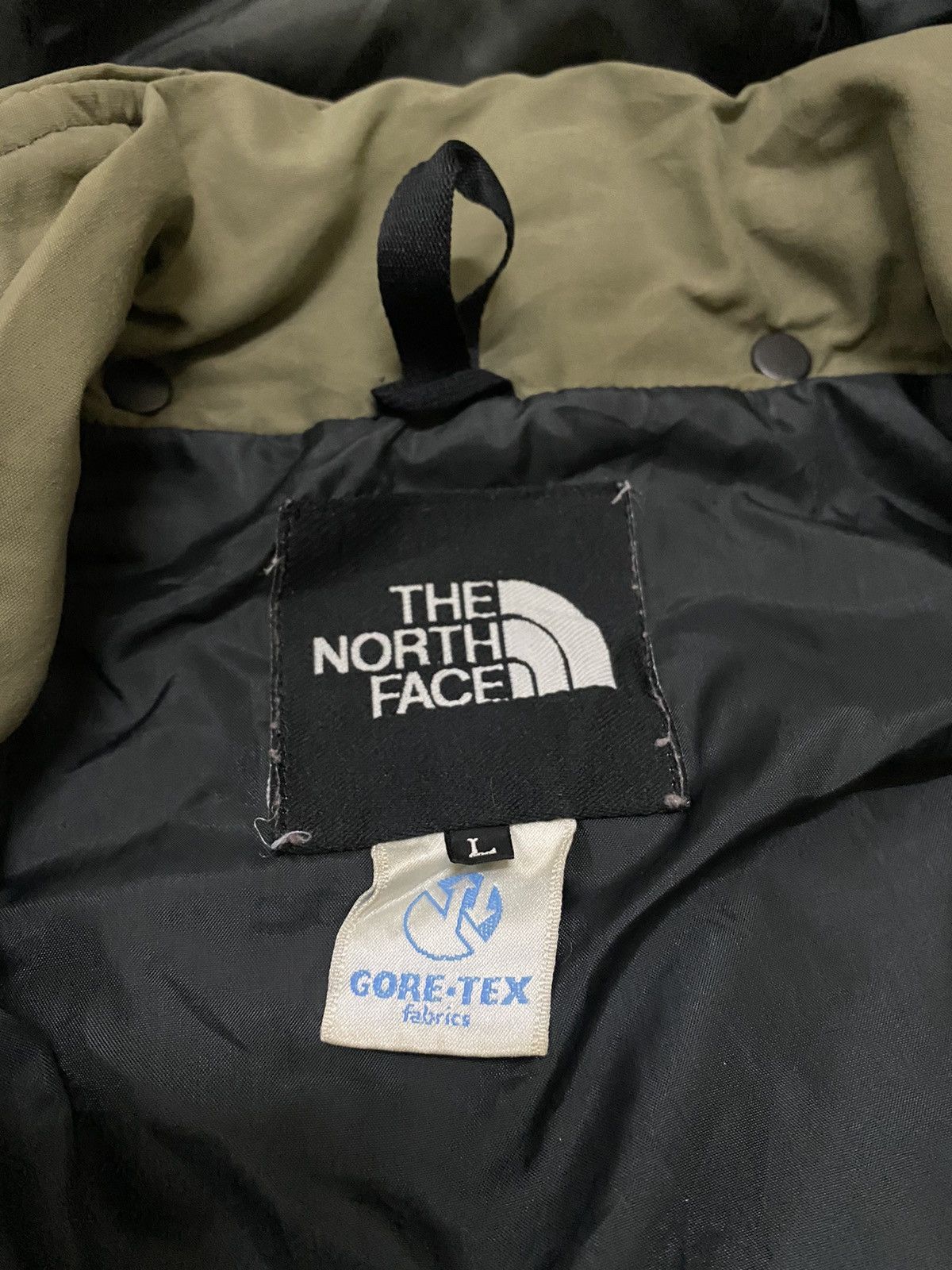 Goretex Vintage The North Face Parka Jacket Goretex With Hoodie Size US L / EU 52-54 / 3 - 3 Thumbnail
