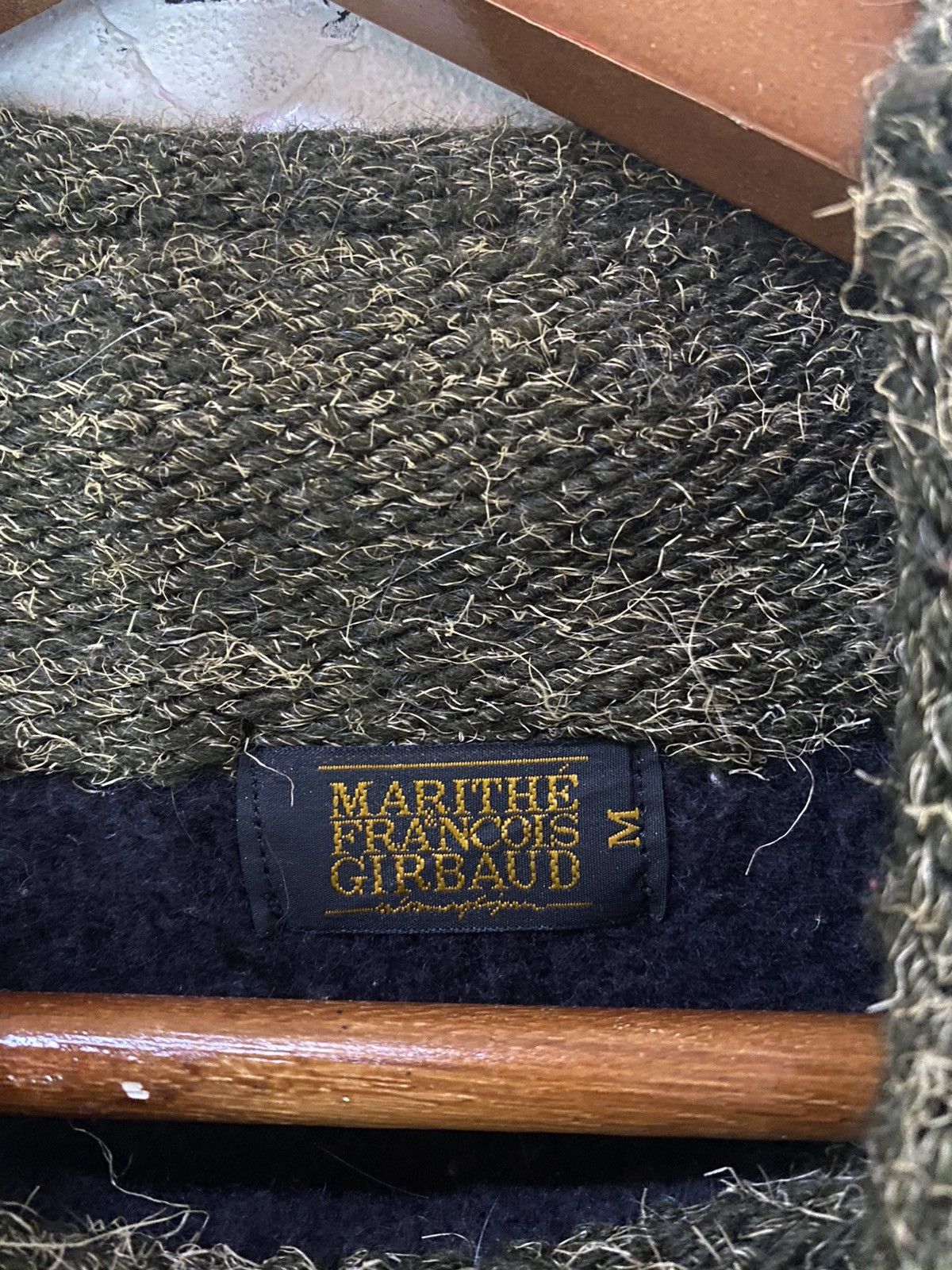 Marithe + Francois Girbaud Marithe francios Girbaud Fleece Sweatshirt MonhairTurtelNeck Size US M / EU 48-50 / 2 - 4 Thumbnail