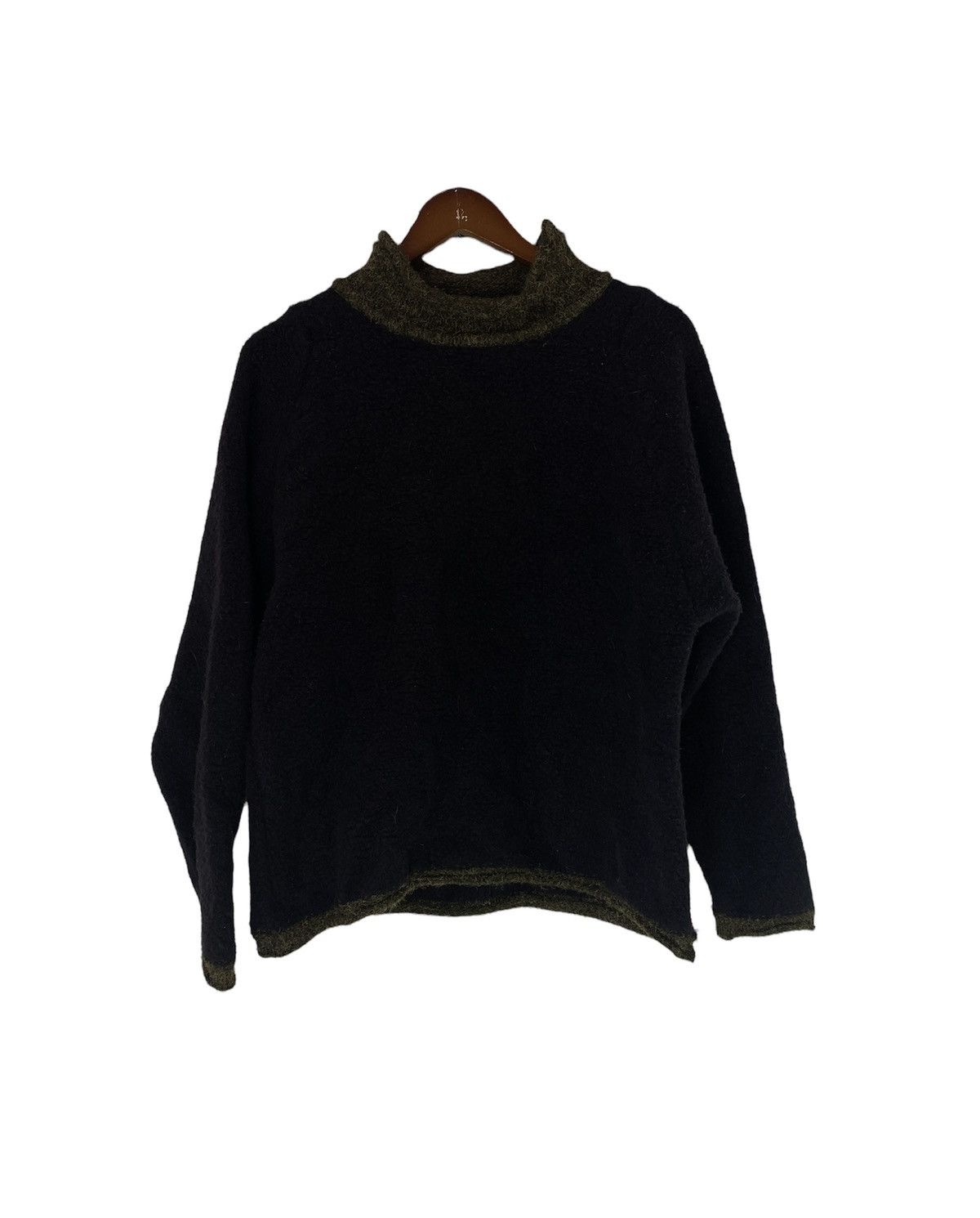 Marithe + Francois Girbaud Marithe francios Girbaud Fleece Sweatshirt MonhairTurtelNeck Size US M / EU 48-50 / 2 - 1 Thumbnail