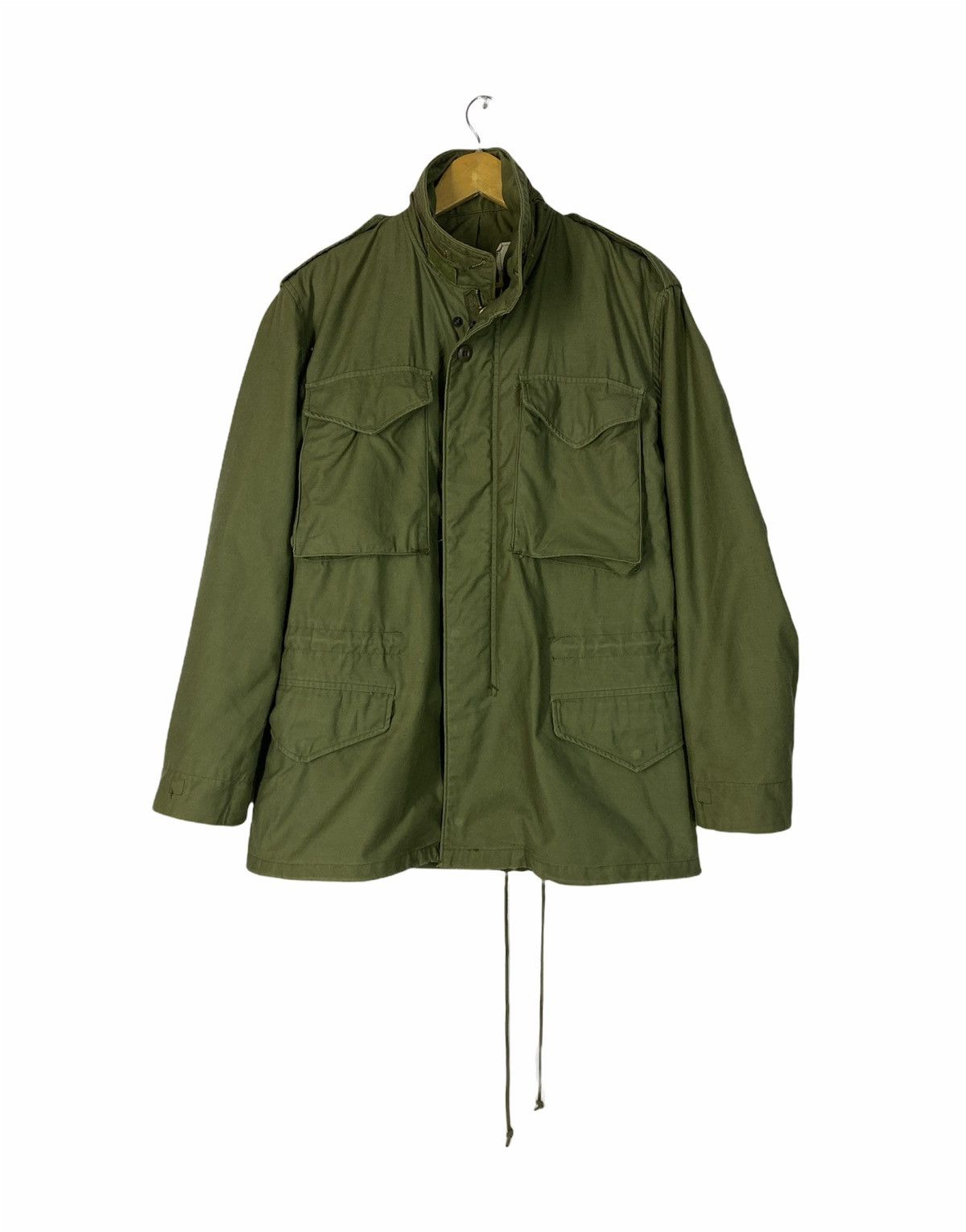 Alpha Industries × Vintage VTG Alpha Industries Military Jacket Costum Number nine Logo Size US M / EU 48-50 / 2 - 2 Thumbnail
