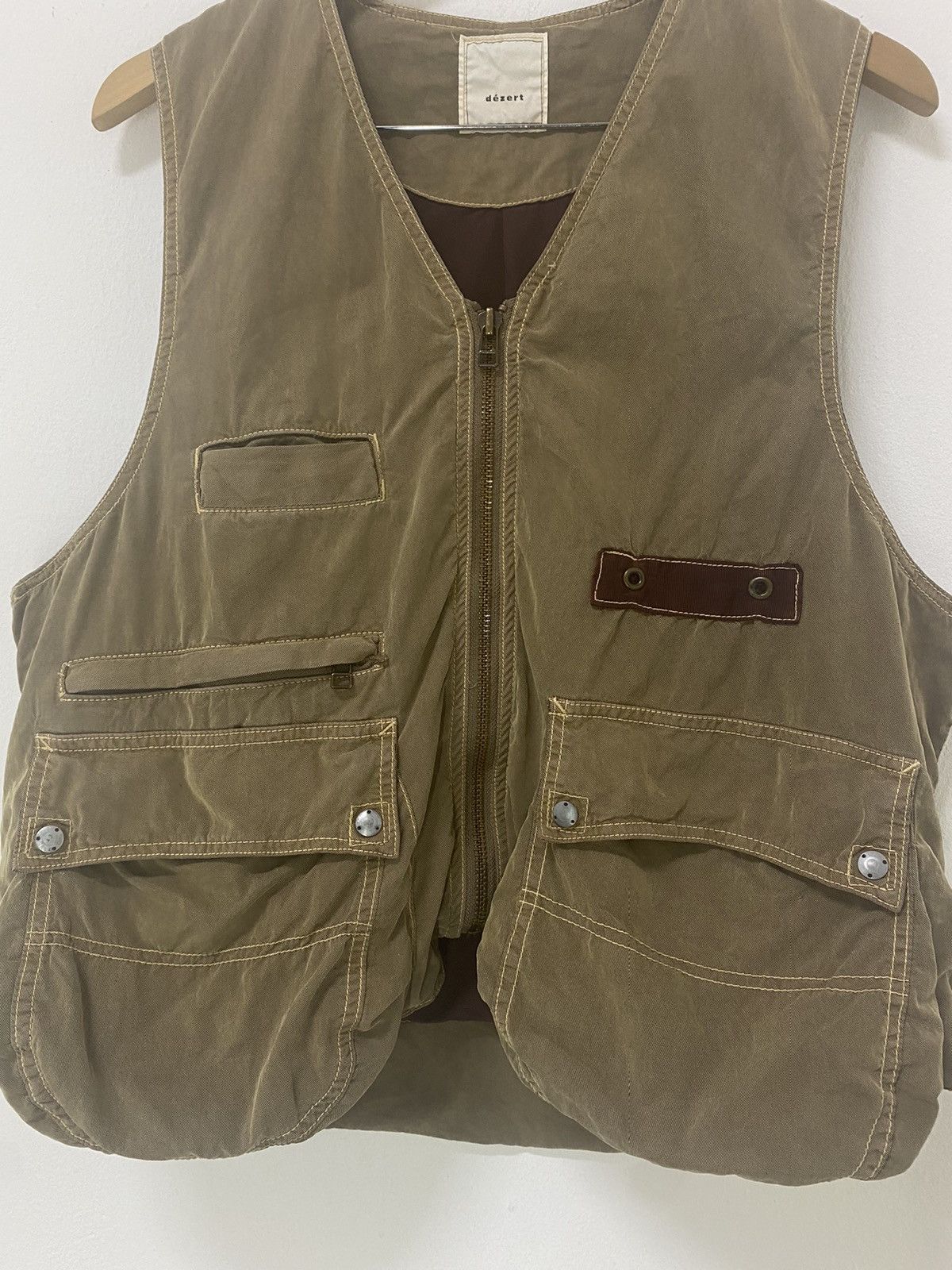 Comme des Garcons Dezert Ex CDG Designer Tactical Utility vest Hunting Vest Size US M / EU 48-50 / 2 - 4 Thumbnail