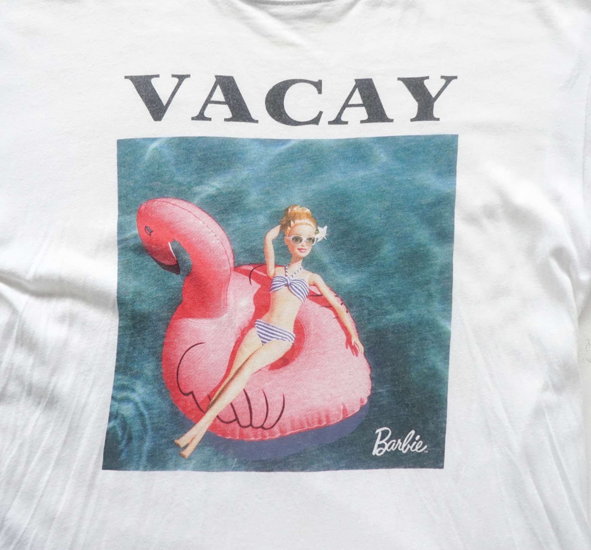Bershka BARBIE MATTEL x BERSHKA Printed T-Shirt Size S / US 4 / IT 40 - 3 Thumbnail