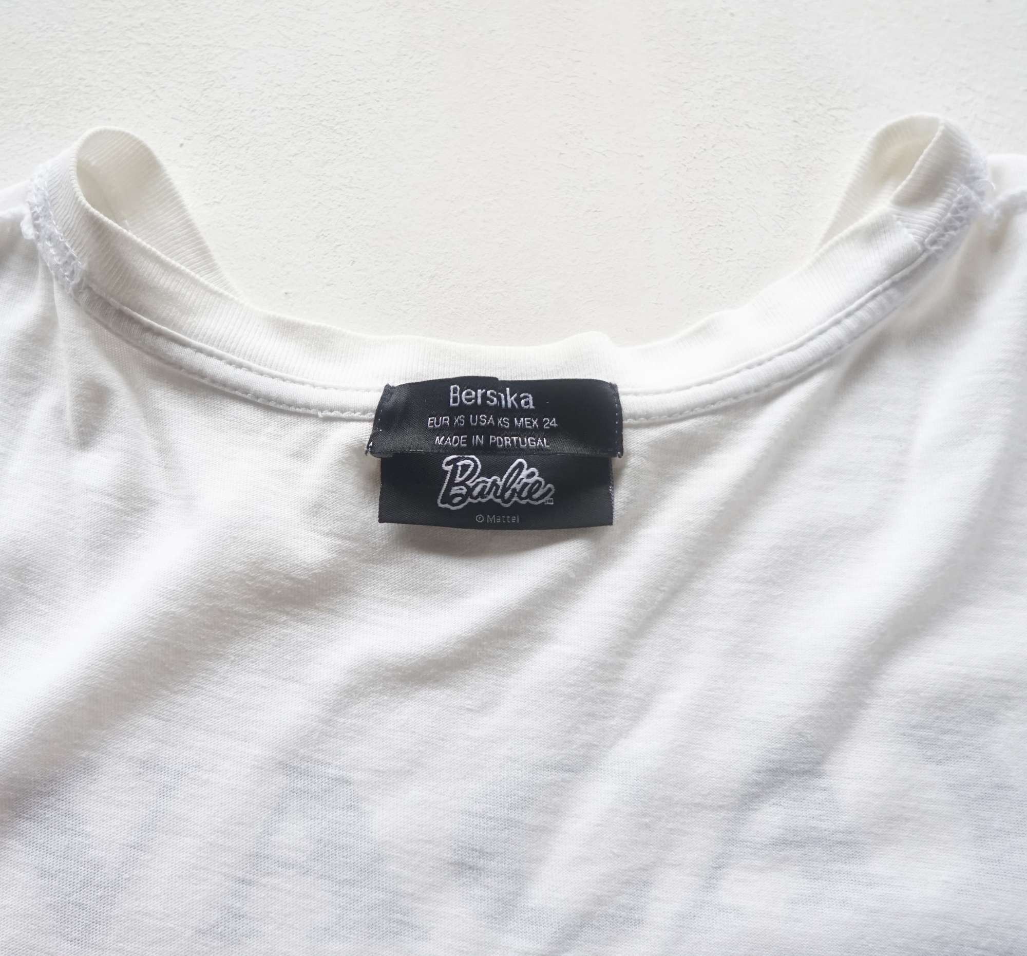 Bershka BARBIE MATTEL x BERSHKA Printed T-Shirt Size S / US 4 / IT 40 - 5 Thumbnail