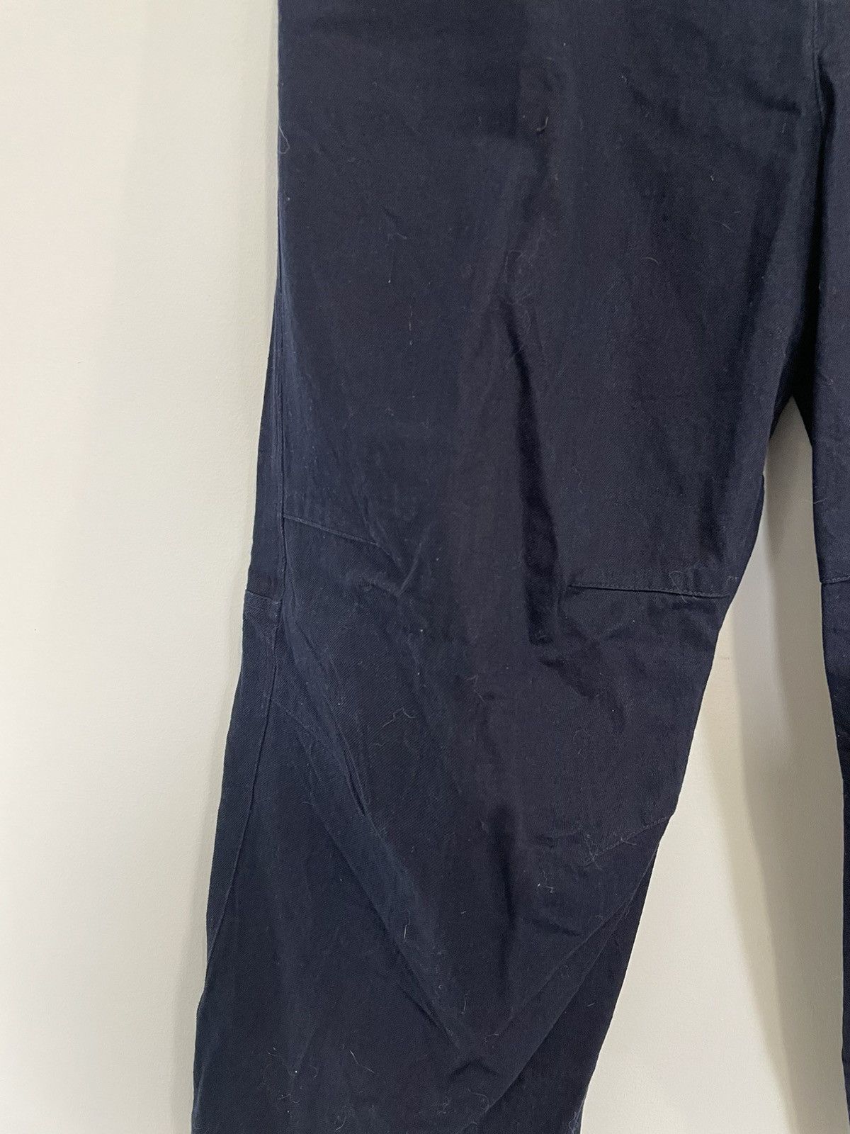 Forme D'Expression WASHED COTTON TWILL ARTICULATED 5 POCKET PANTS Size US 34 / EU 50 - 4 Thumbnail