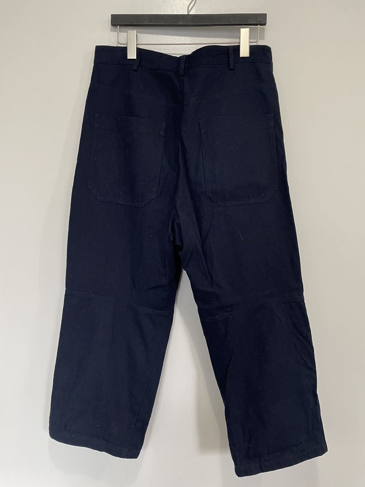 Forme D'Expression WASHED COTTON TWILL ARTICULATED 5 POCKET PANTS Size US 34 / EU 50 - 8 Thumbnail