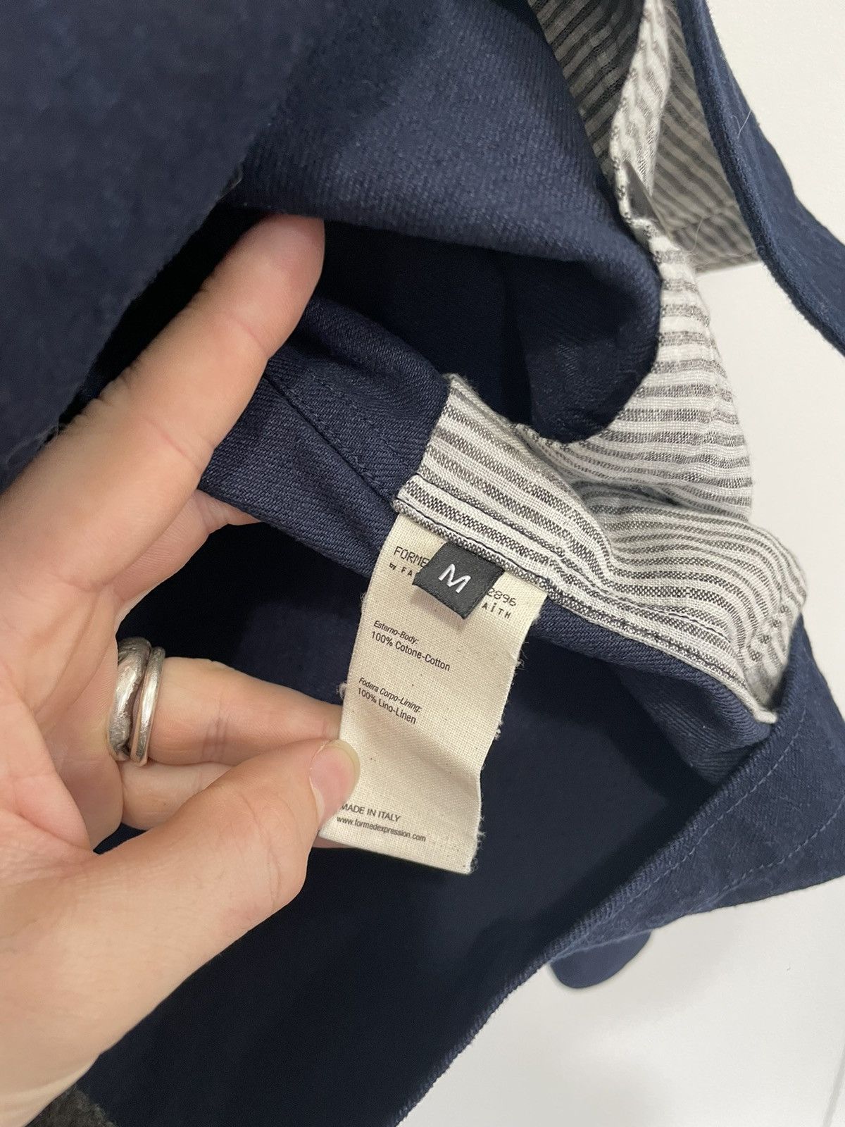 Forme D'Expression WASHED COTTON TWILL WORK JACKET Size US M / EU 48-50 / 2 - 4 Thumbnail