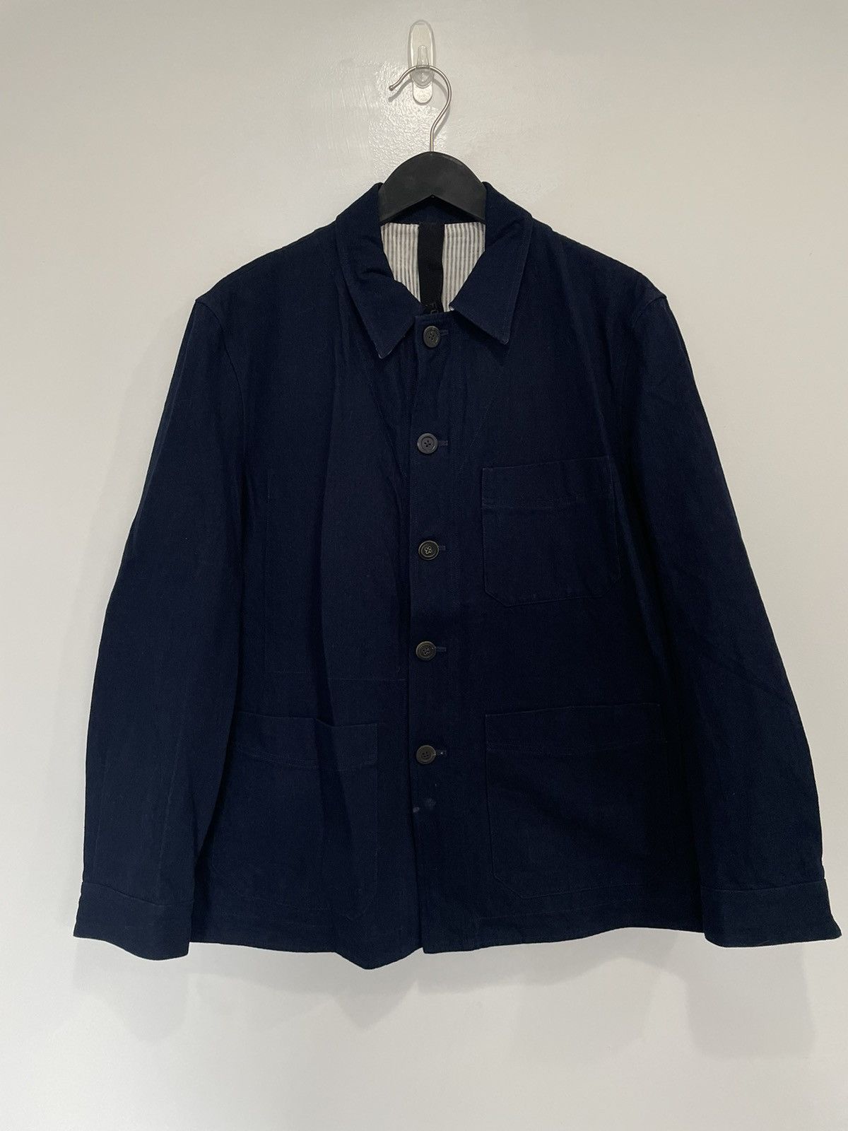 Forme D'Expression WASHED COTTON TWILL WORK JACKET Size US M / EU 48-50 / 2 - 2 Thumbnail