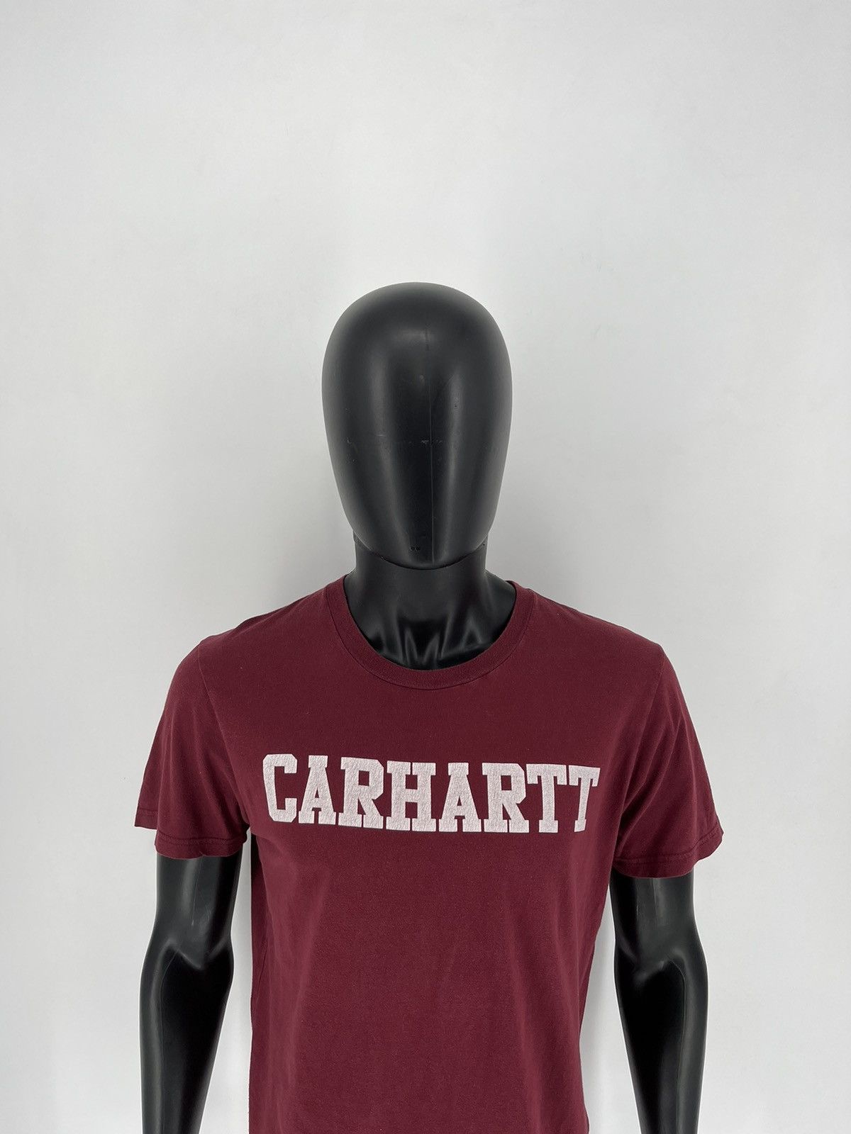 Carhartt TRASHED Carhartt Centr Big Logo Vintage Y2K Style Shirt Size US M / EU 48-50 / 2 - 5 Thumbnail