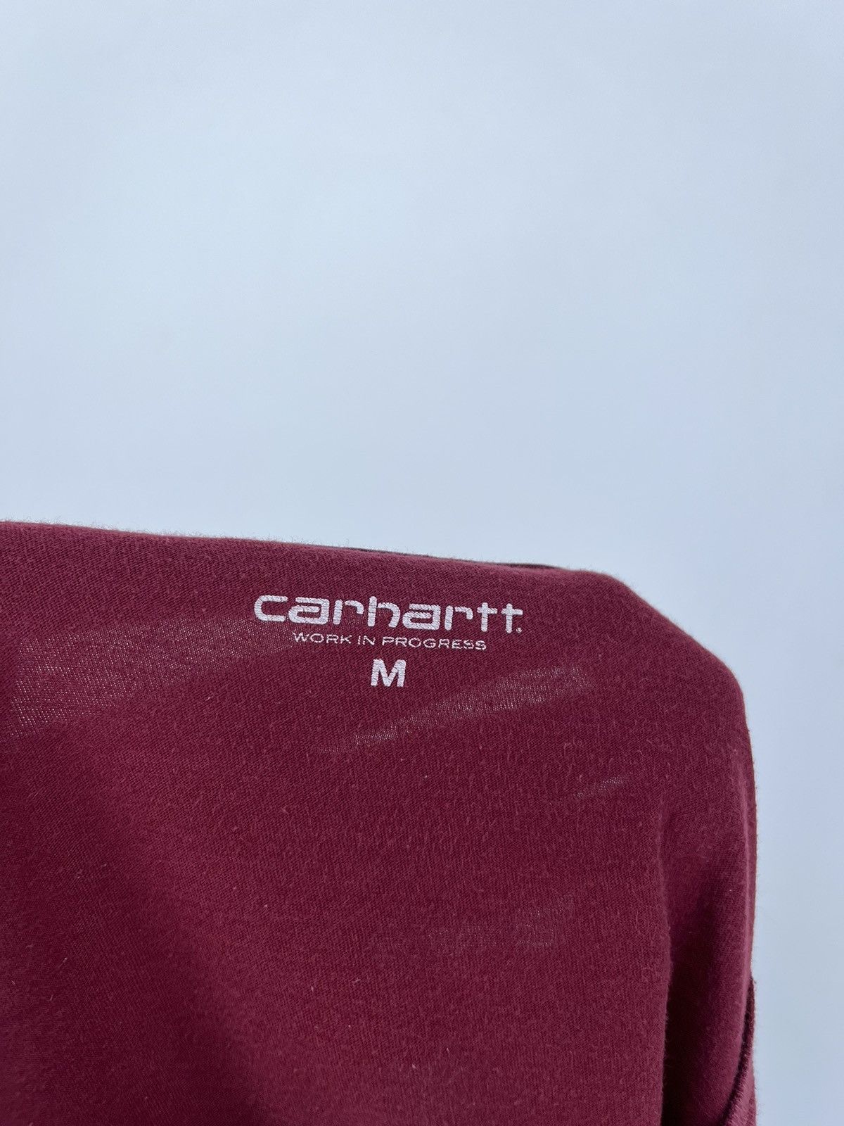 Carhartt TRASHED Carhartt Centr Big Logo Vintage Y2K Style Shirt Size US M / EU 48-50 / 2 - 10 Thumbnail