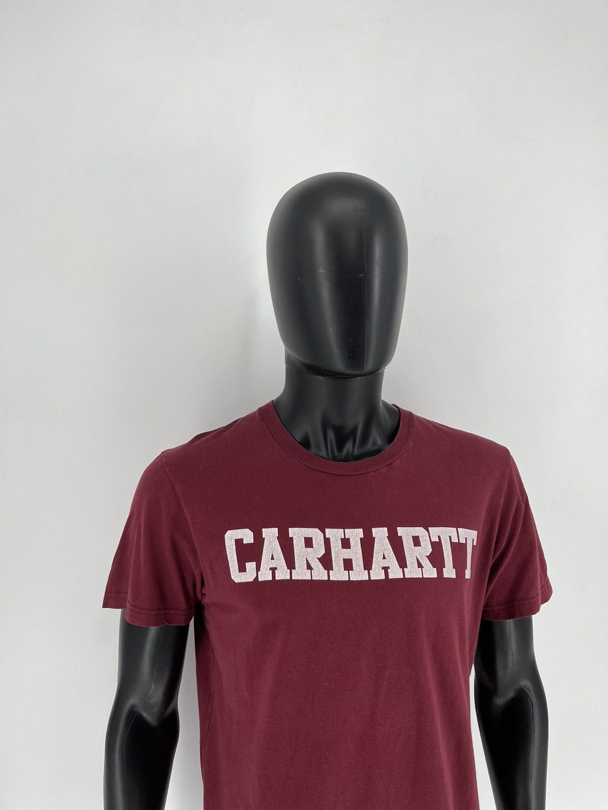 Carhartt TRASHED Carhartt Centr Big Logo Vintage Y2K Style Shirt Size US M / EU 48-50 / 2 - 3 Thumbnail