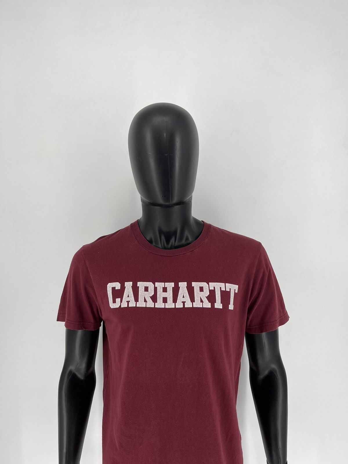 Carhartt TRASHED Carhartt Centr Big Logo Vintage Y2K Style Shirt Size US M / EU 48-50 / 2 - 7 Thumbnail