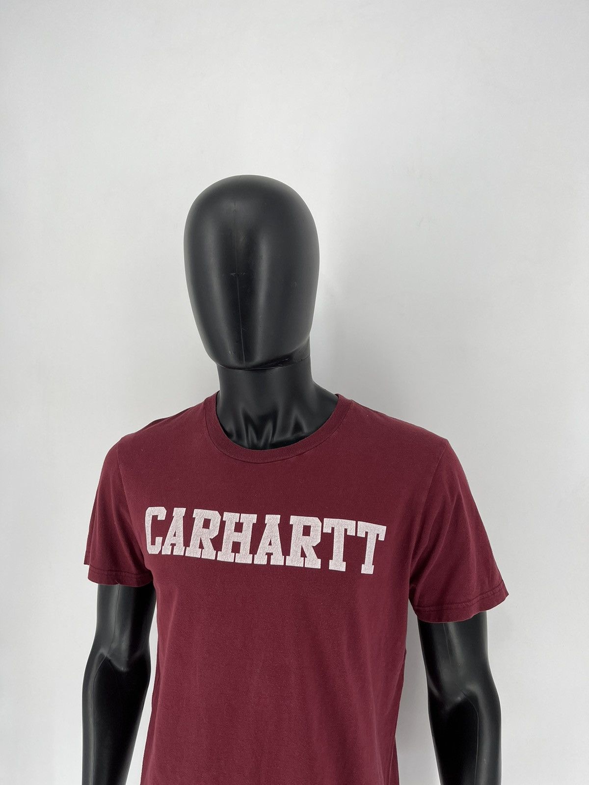 Carhartt TRASHED Carhartt Centr Big Logo Vintage Y2K Style Shirt Size US M / EU 48-50 / 2 - 4 Thumbnail