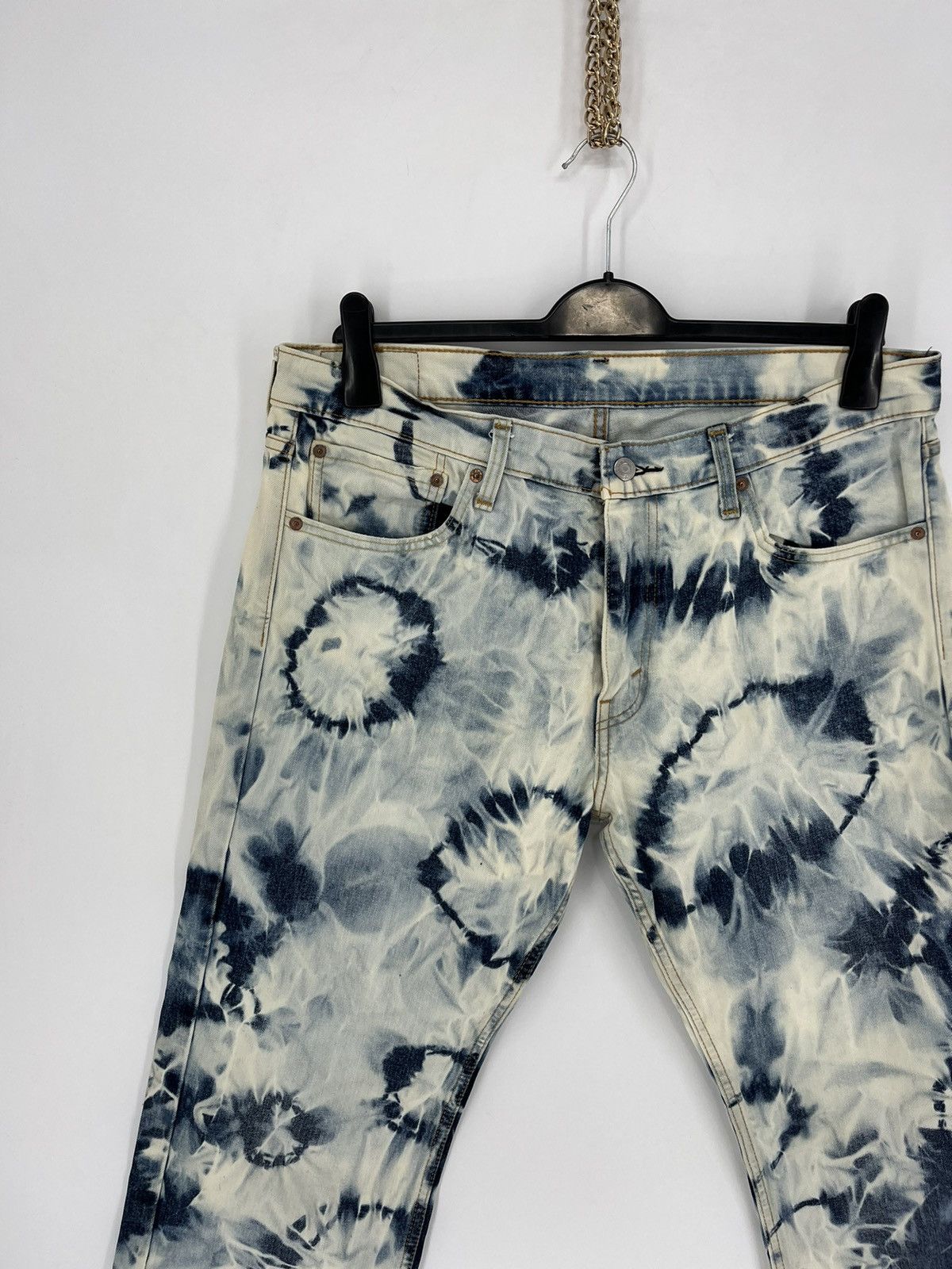 Levi's 90S Vintage Levis 527 Flared Bootcut Jeans W36x32 Size US 36 / EU 52 - 3 Thumbnail