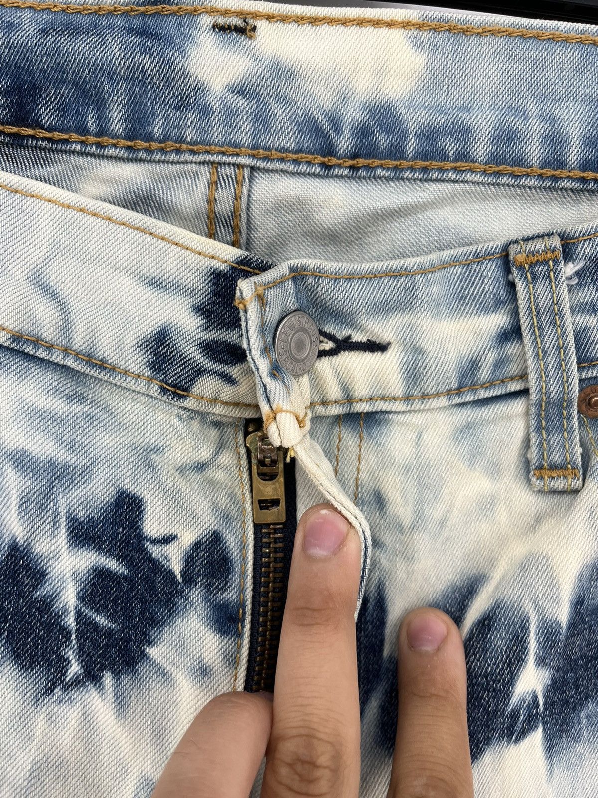 Levi's 90S Vintage Levis 527 Flared Bootcut Jeans W36x32 Size US 36 / EU 52 - 10 Thumbnail