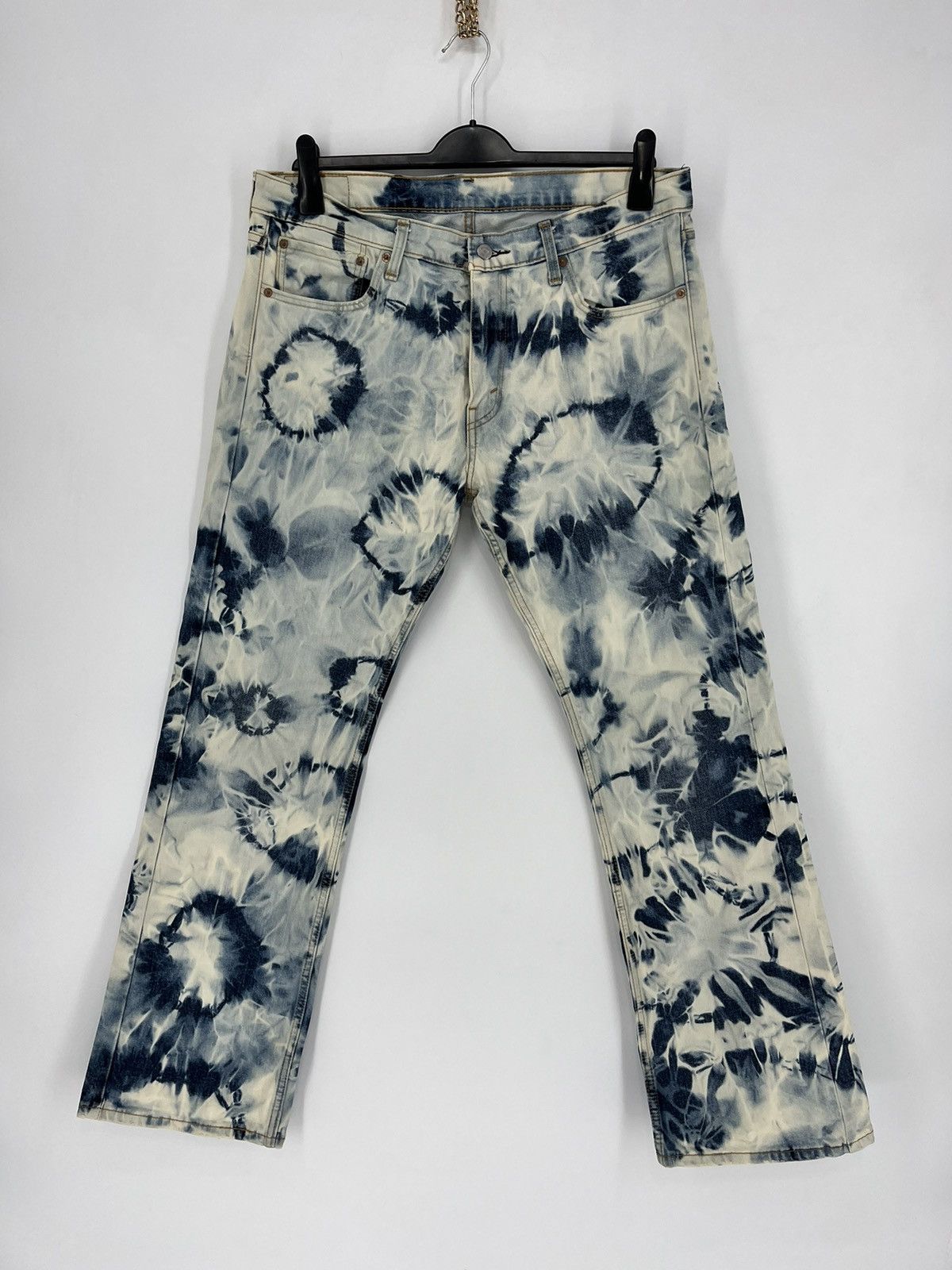Levi's 90S Vintage Levis 527 Flared Bootcut Jeans W36x32 Size US 36 / EU 52 - 2 Thumbnail