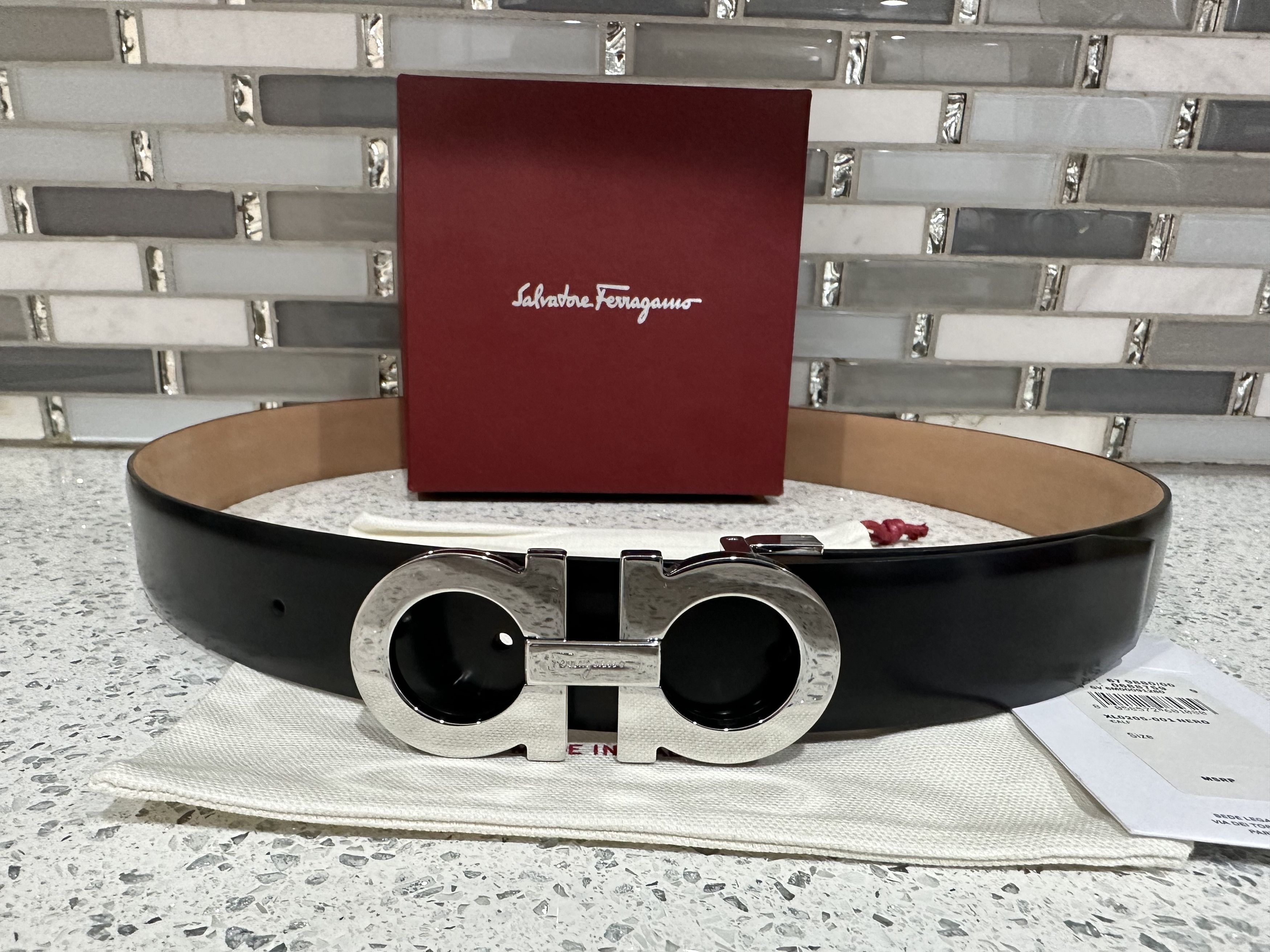 Salvatore popular Ferragamo belt-100/40