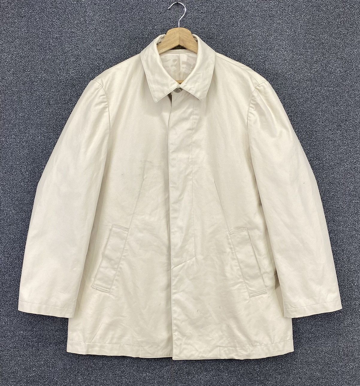 Yohji Yamamoto Vintage A.A.R by Yohji Yamamoto Button Up Coat Jacket Size US M / EU 48-50 / 2 - 4 Thumbnail