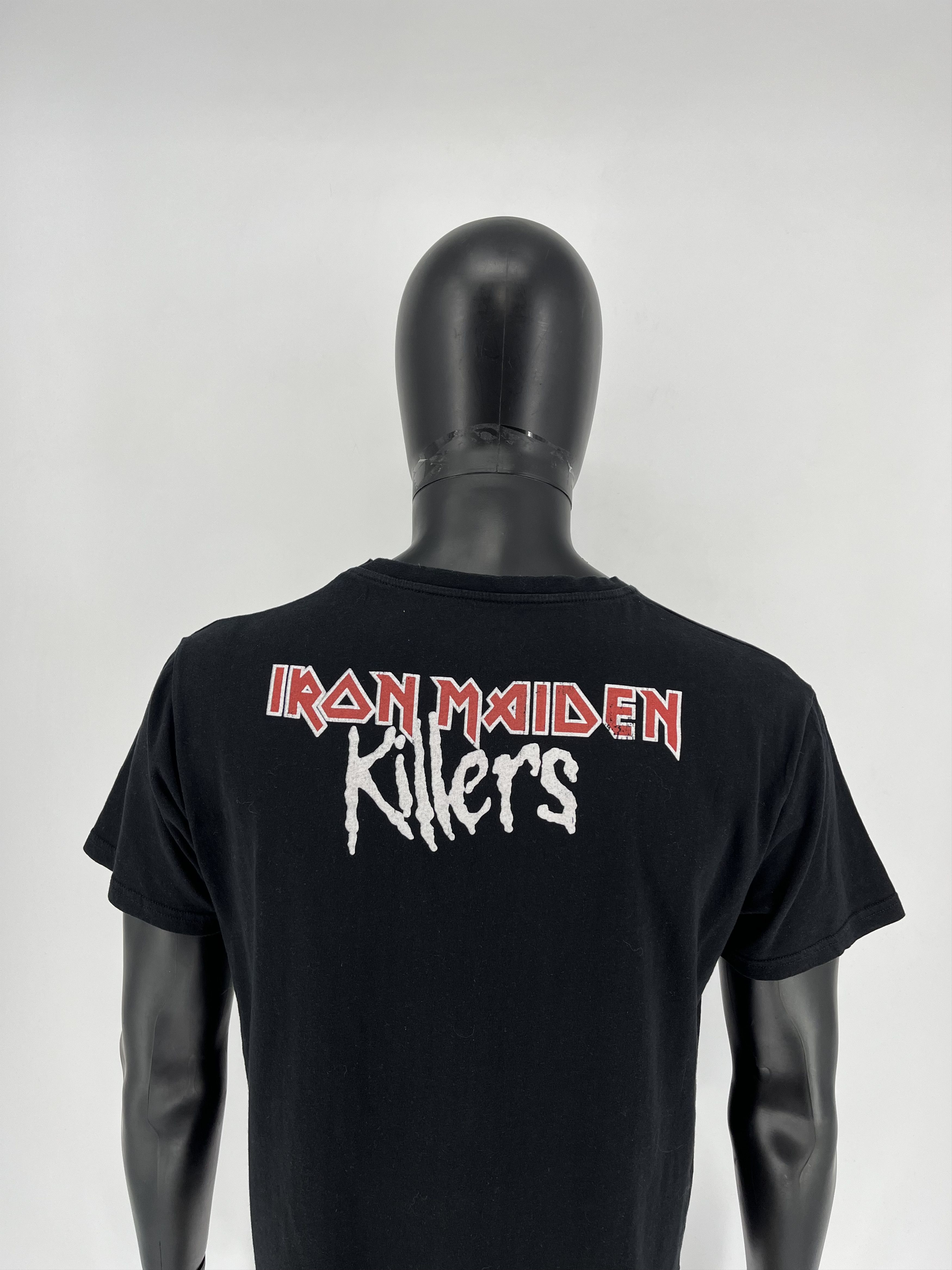 Iron Maiden × Vintage Vintage Iron Maiden Band Rock Punk Tee Streetwear hype Size US M / EU 48-50 / 2 - 9 Thumbnail