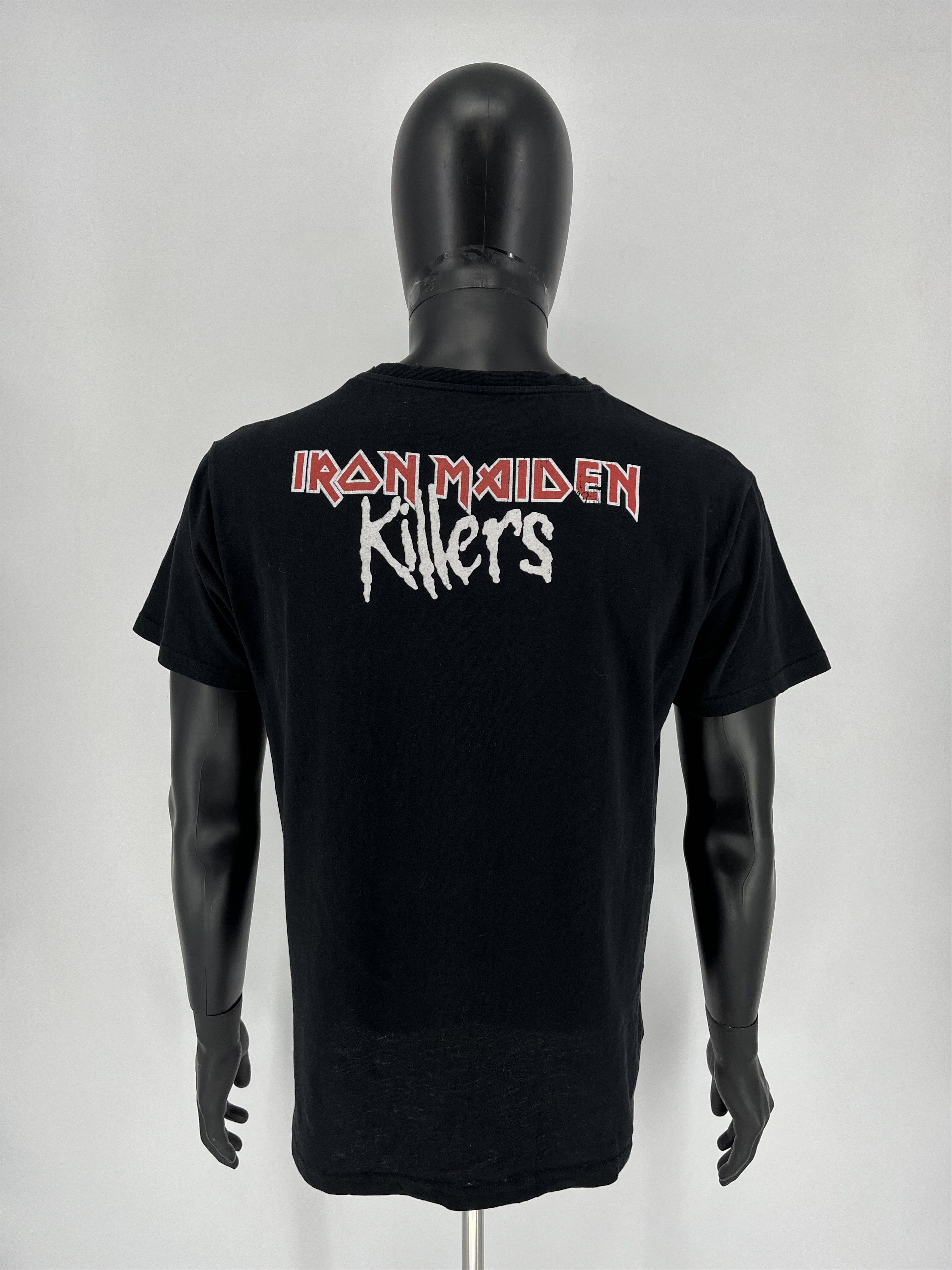 Iron Maiden × Vintage Vintage Iron Maiden Band Rock Punk Tee Streetwear hype Size US M / EU 48-50 / 2 - 8 Thumbnail