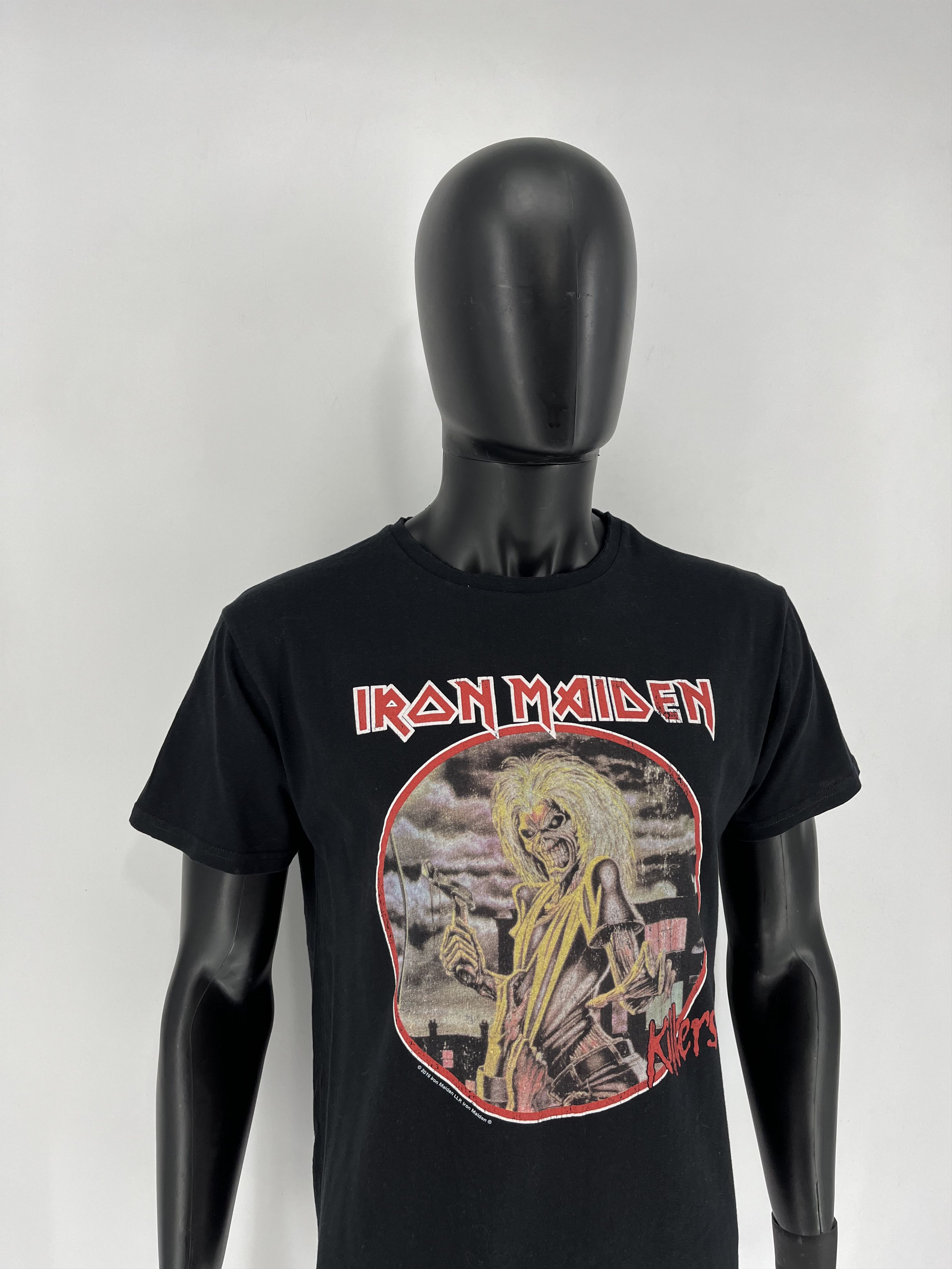 Iron Maiden × Vintage Vintage Iron Maiden Band Rock Punk Tee Streetwear hype Size US M / EU 48-50 / 2 - 4 Thumbnail