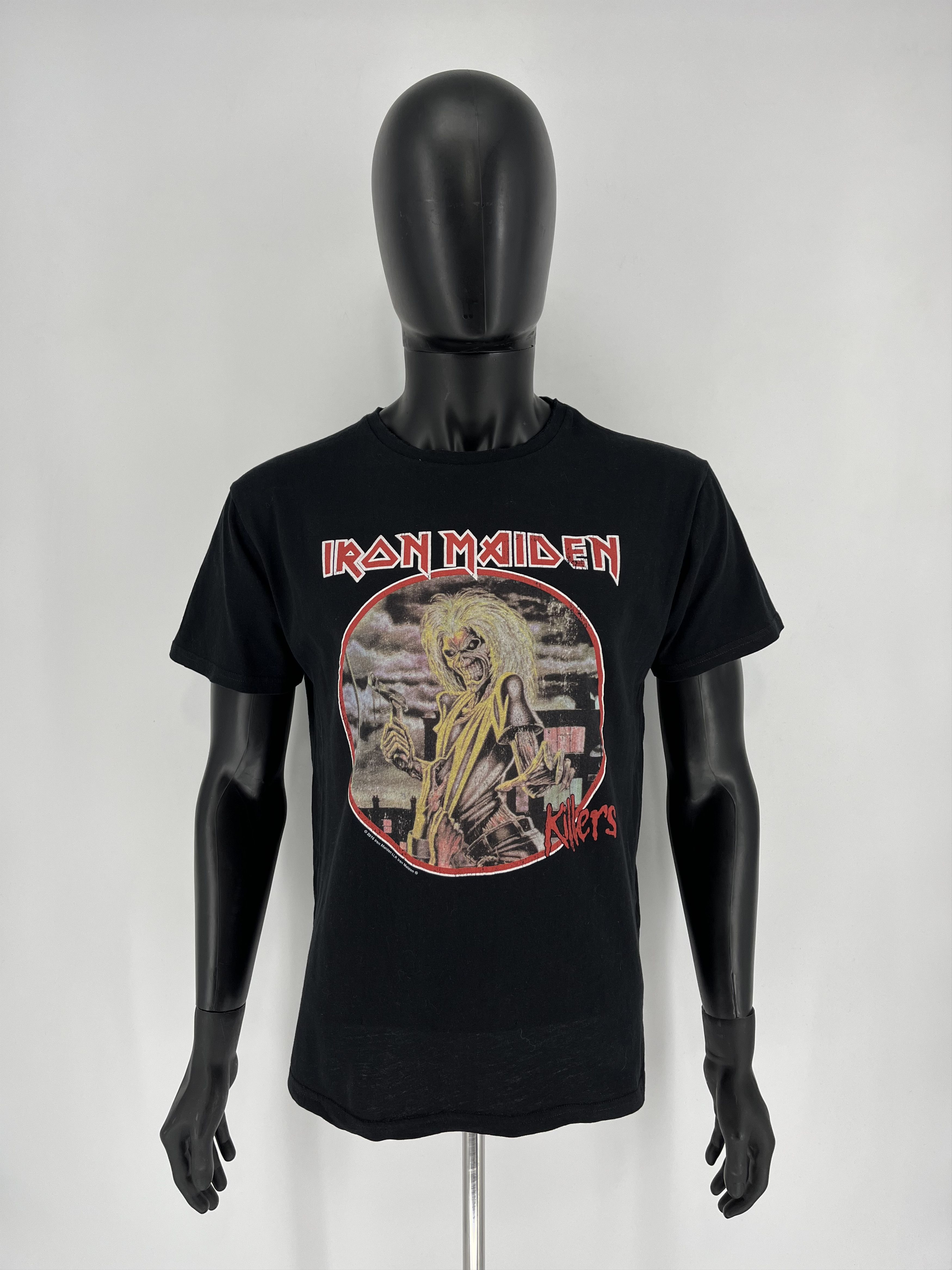 Iron Maiden × Vintage Vintage Iron Maiden Band Rock Punk Tee Streetwear hype Size US M / EU 48-50 / 2 - 3 Thumbnail