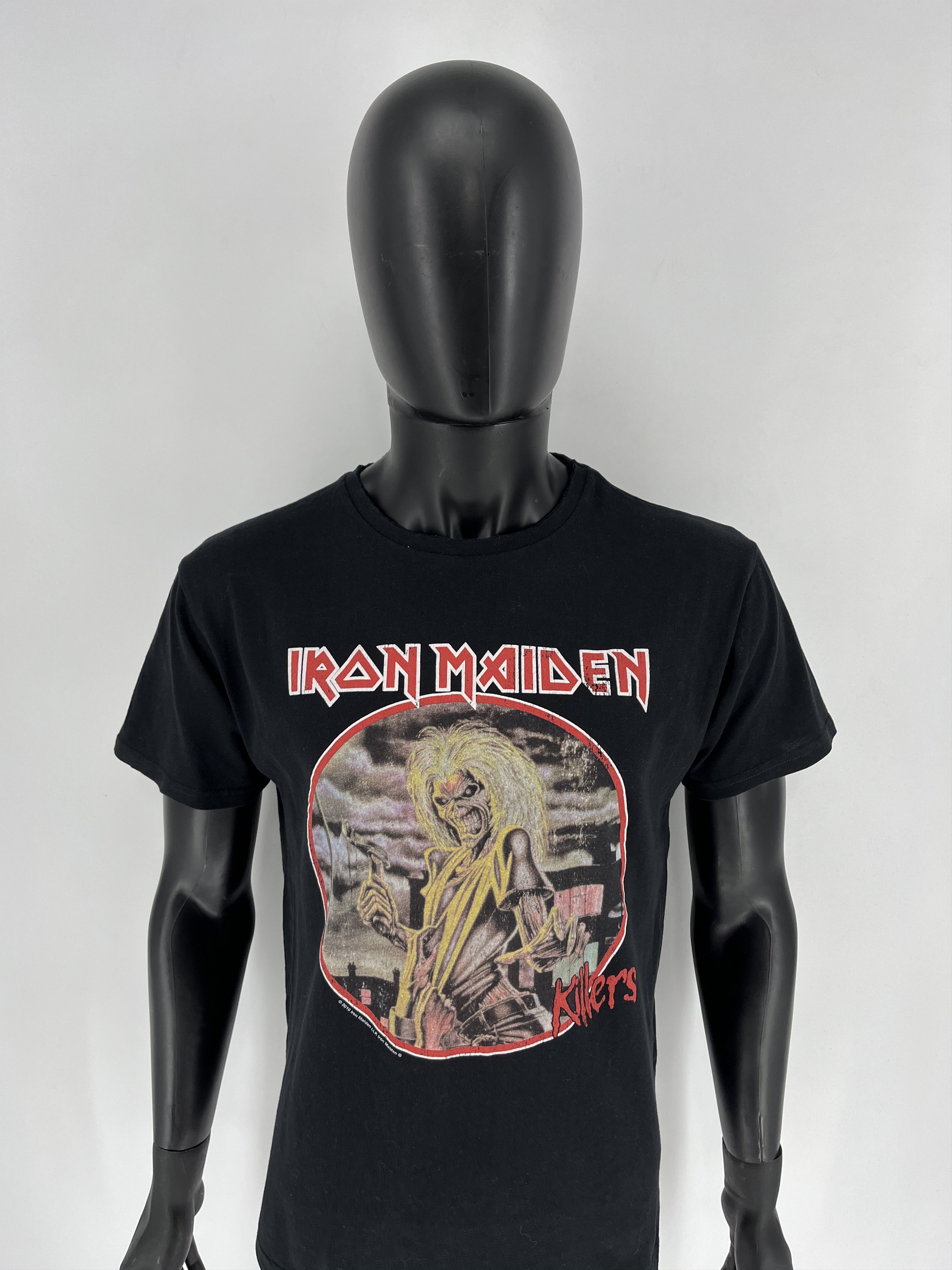 Iron Maiden × Vintage Vintage Iron Maiden Band Rock Punk Tee Streetwear hype Size US M / EU 48-50 / 2 - 1 Thumbnail