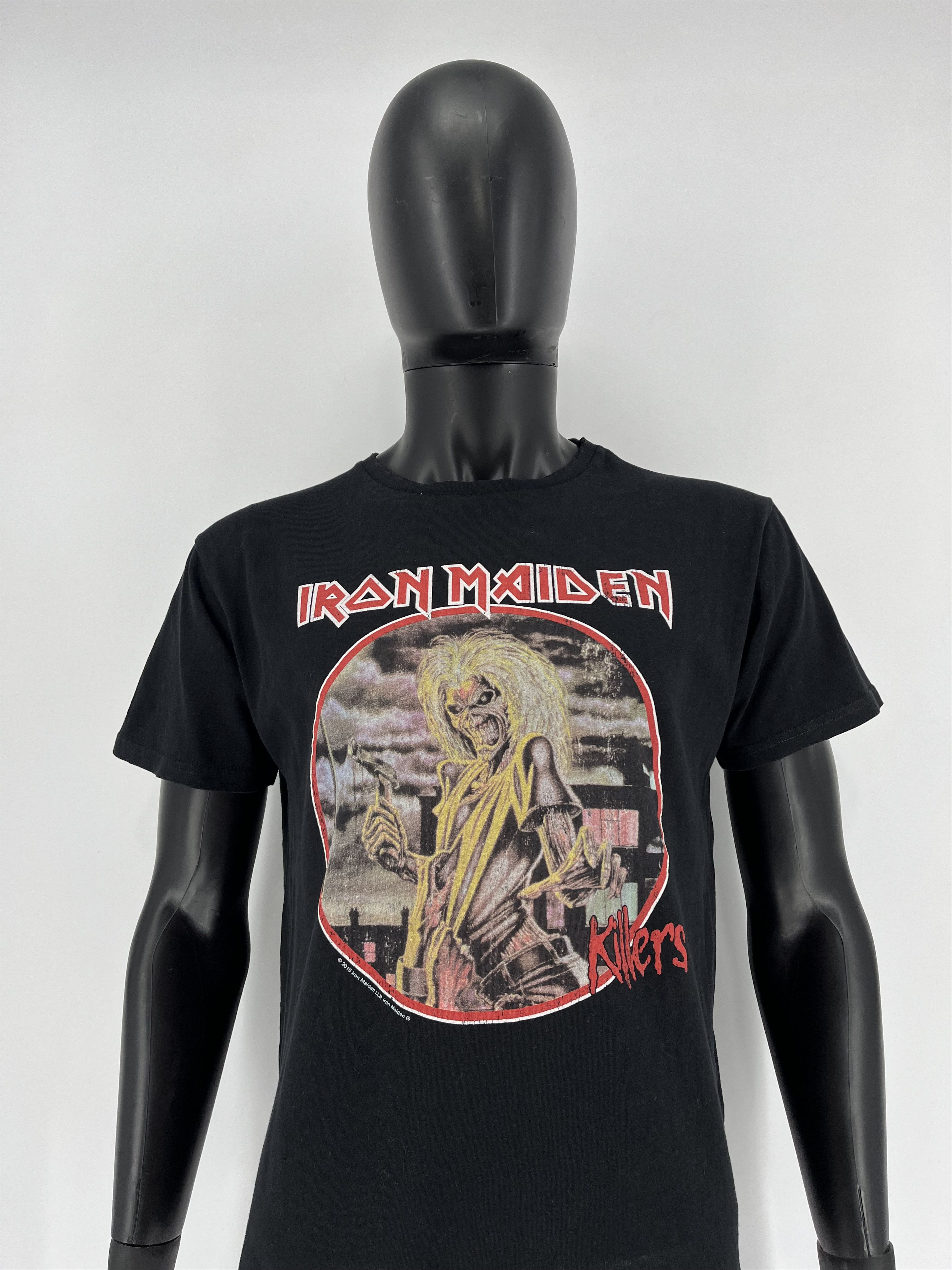 Iron Maiden × Vintage Vintage Iron Maiden Band Rock Punk Tee Streetwear hype Size US M / EU 48-50 / 2 - 6 Thumbnail