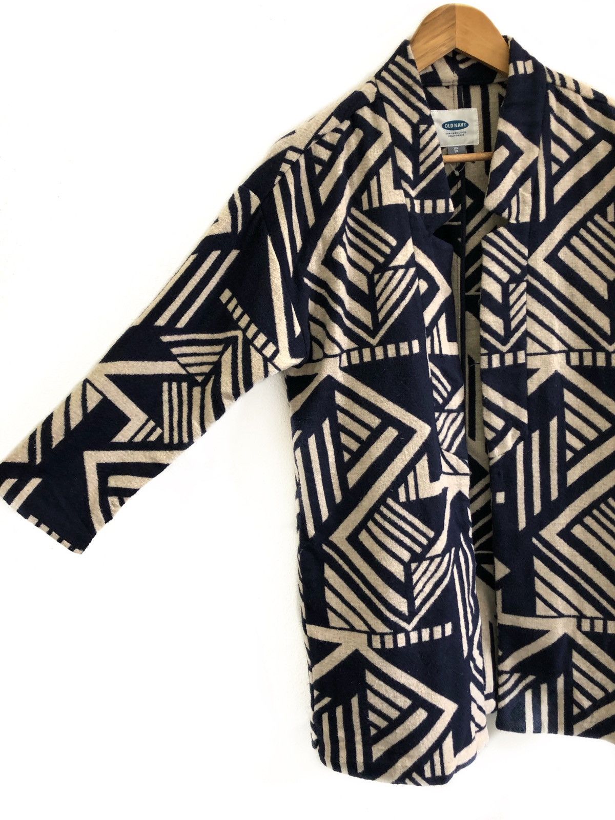 Japanese Brand Kapital Navajo Aztec Design Old Navy Wool Jacket Size US XS / EU 42 / 0 - 4 Thumbnail
