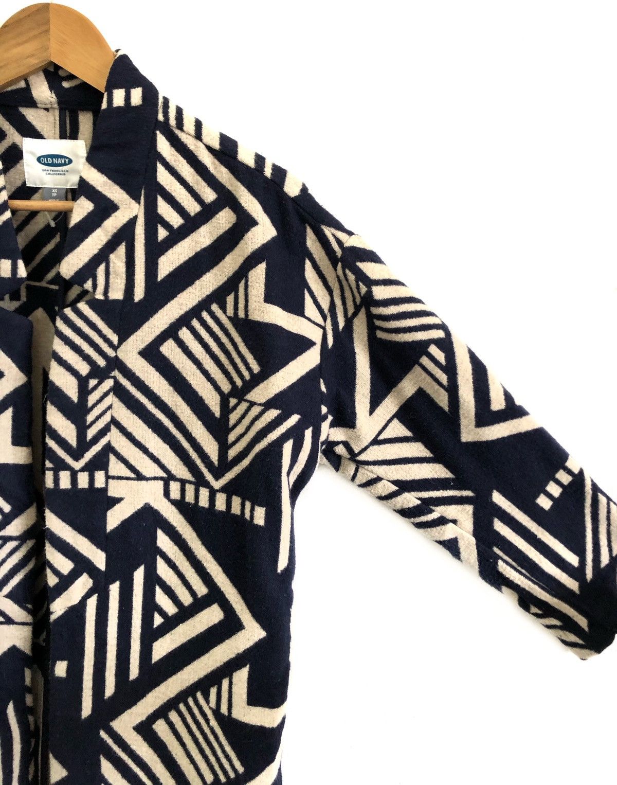Japanese Brand Kapital Navajo Aztec Design Old Navy Wool Jacket Size US XS / EU 42 / 0 - 2 Thumbnail