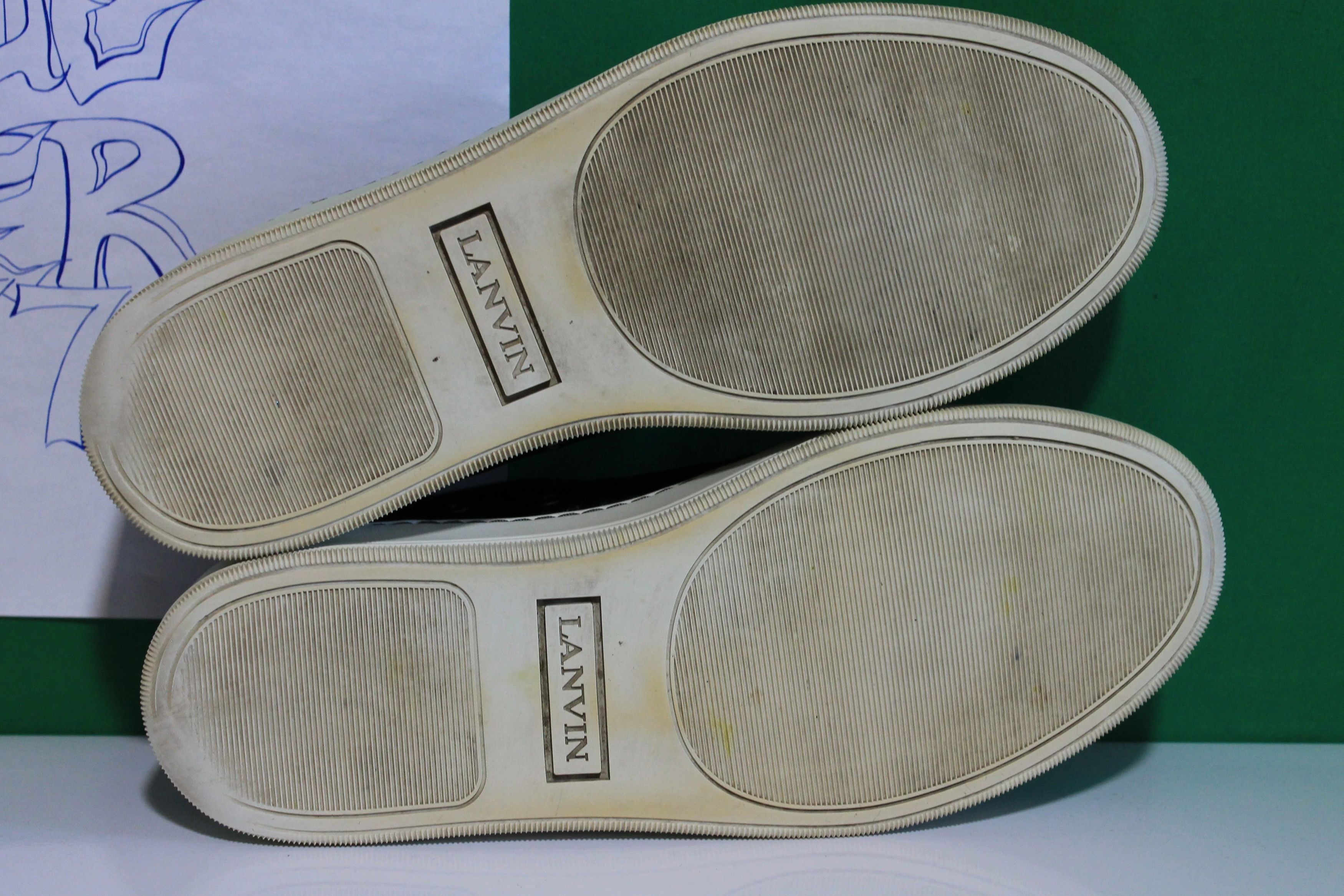 Lanvin × Vintage Casual Leather Shoes Lanvin Sneakers Size US 7 / EU 40 - 9 Thumbnail