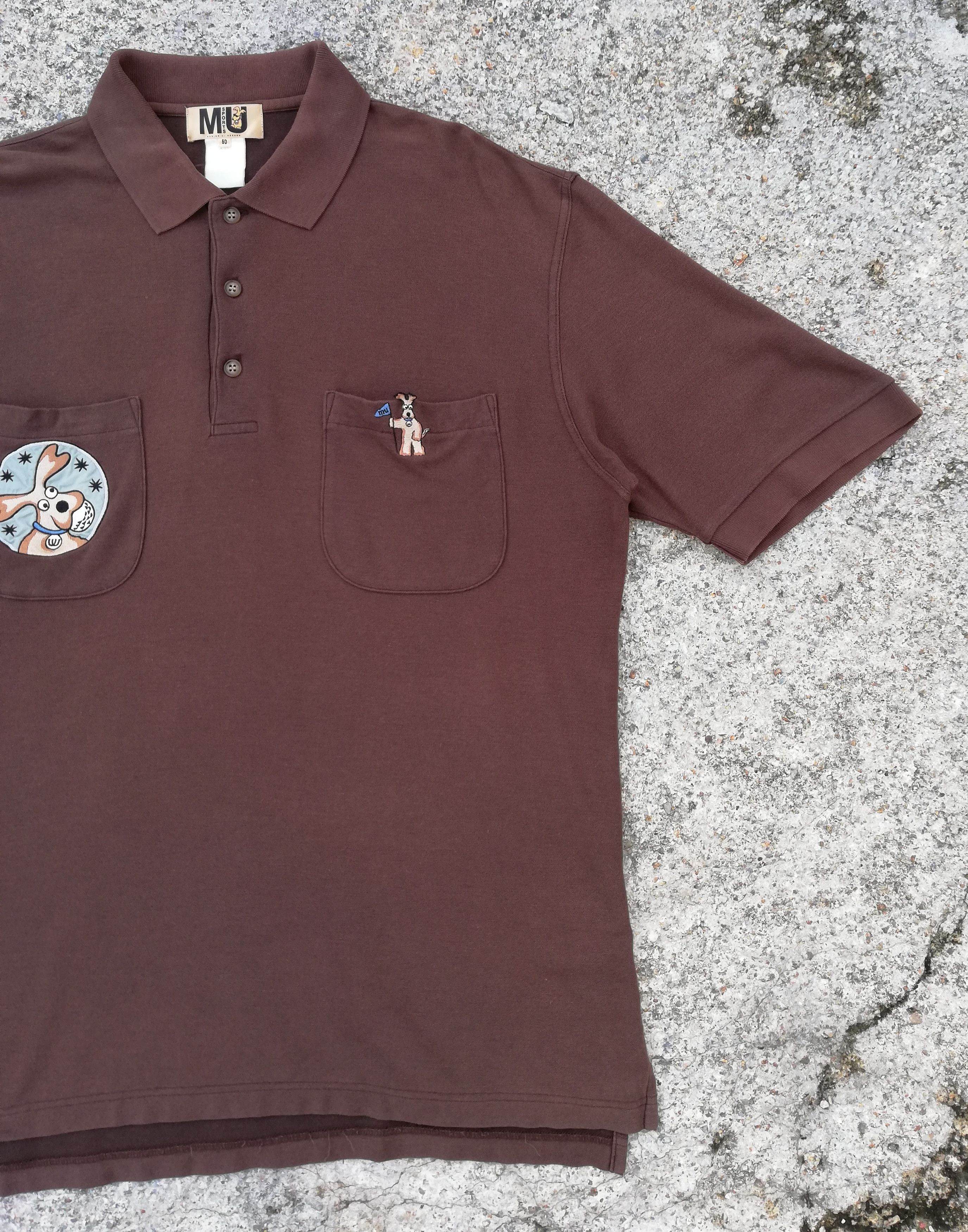 Japanese Brand 🔥MU Sports Design By Mieko Usesako Golf Wear Polos Shirt🔥 Size US L / EU 52-54 / 3 - 3 Thumbnail