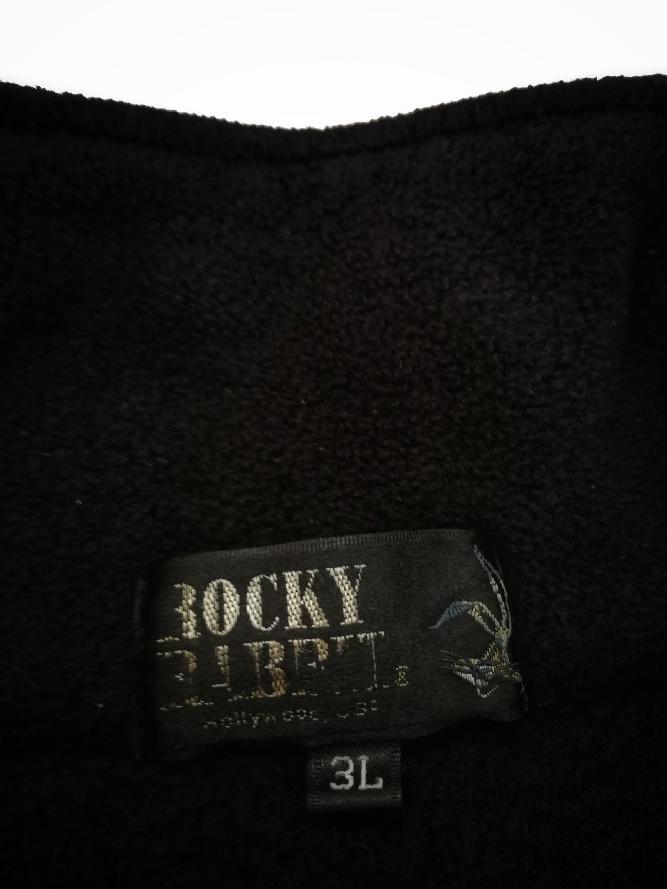 Cartoon Network 🔥Rocky HOLLYWOOD Half Zipper Rabbit Pullover Sweatshirt Size US XL / EU 56 / 4 - 7 Thumbnail