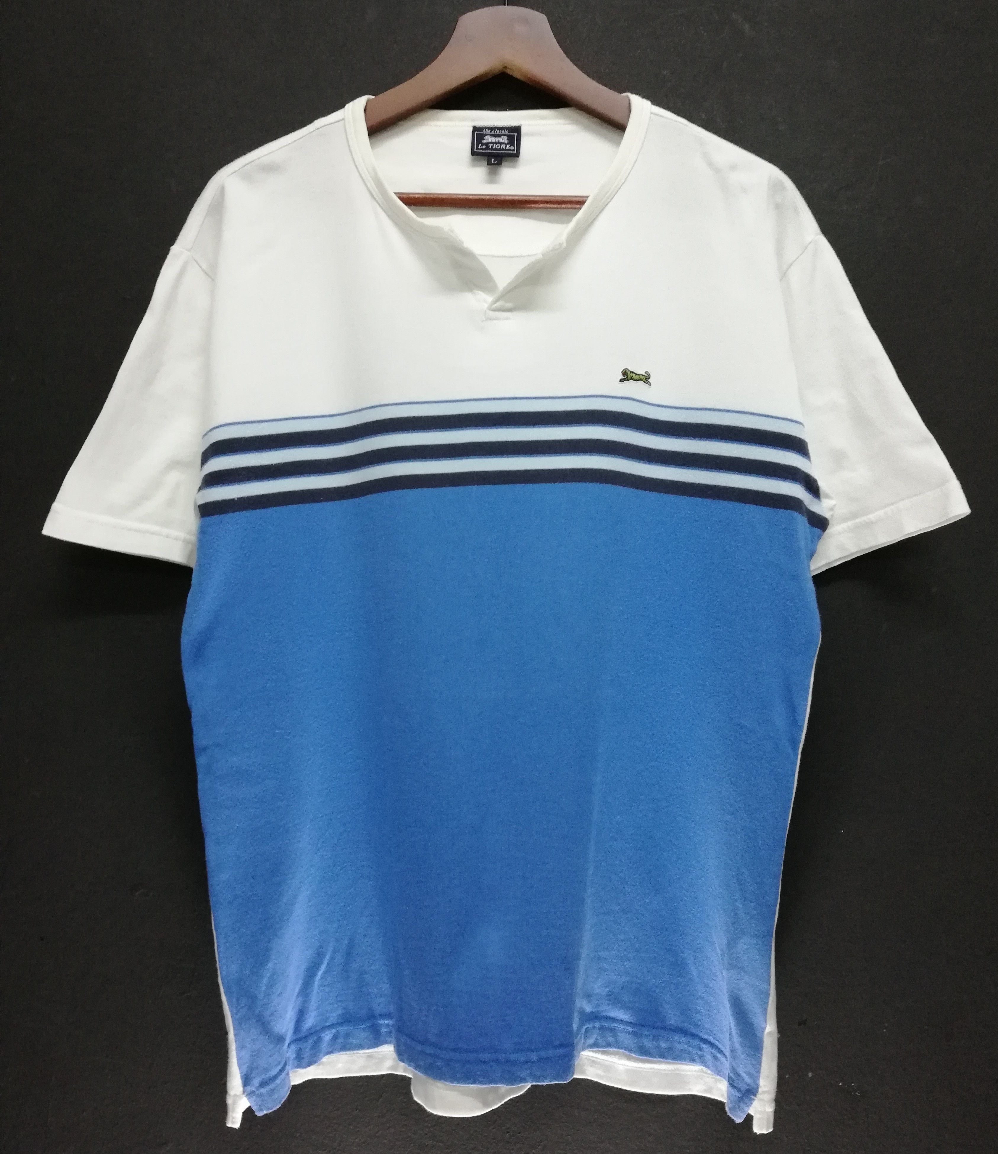 Le TIGRE 🔥The Classic Le Tigre Stripes Tee Short Sleeve T-Shirts🔥 Size US M / EU 48-50 / 2 - 1 Thumbnail