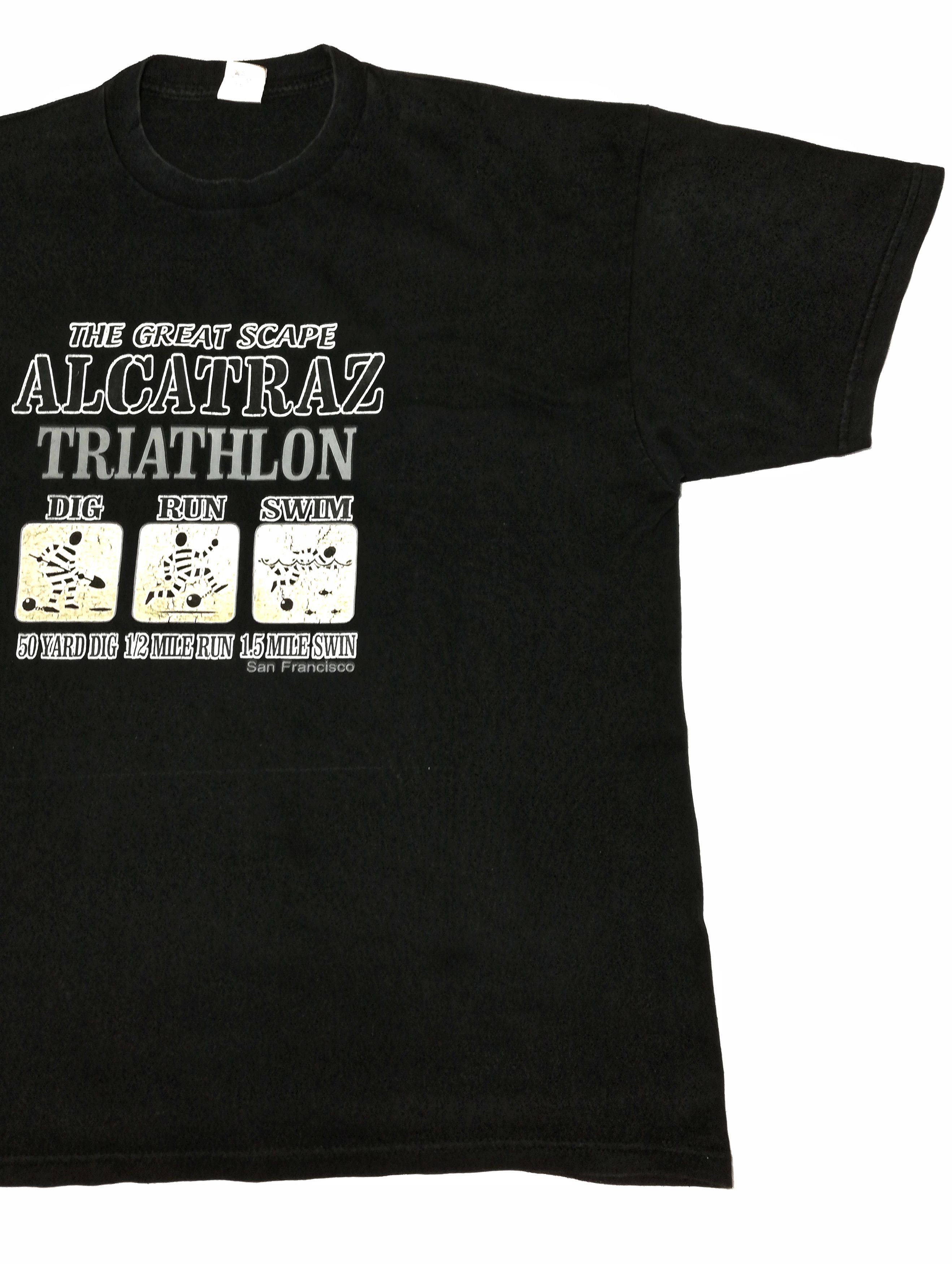 Vintage 🔥Vintage 90's Black The Great Scape Alcatraz Triathlon🔥 Size US XXL / EU 58 / 5 - 3 Thumbnail