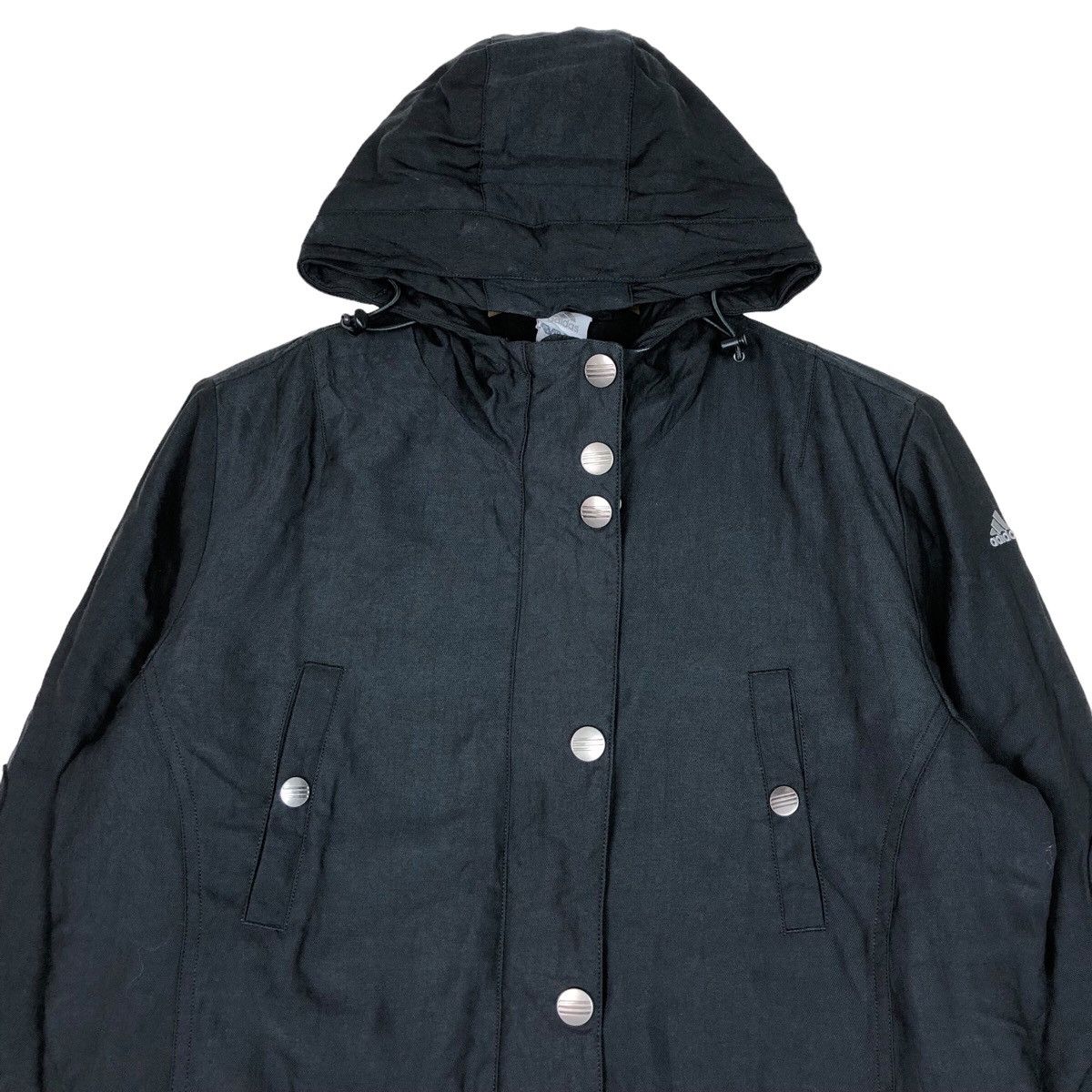Adidas Adidas Black Multipocket Parka Hoodie Size US L / EU 52-54 / 3 - 2 Thumbnail
