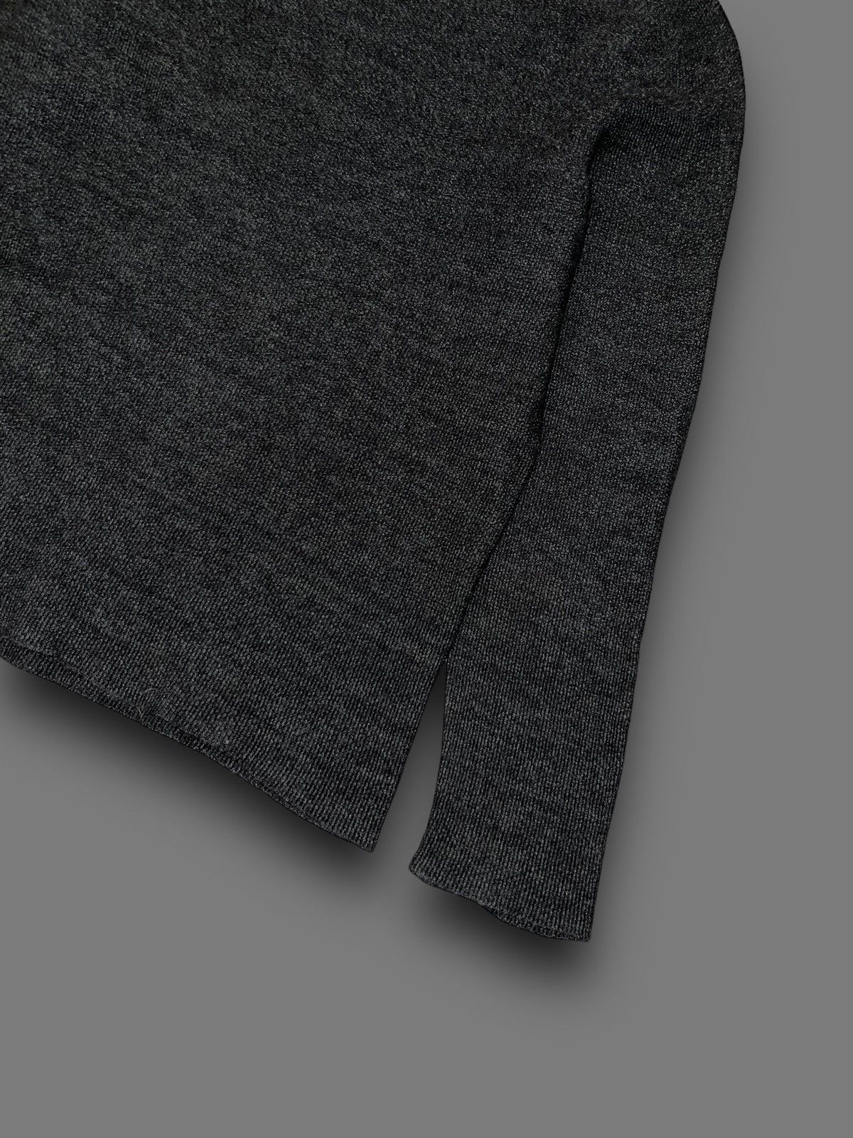 hannes roether Hannes Roether Dark Grey Swamp Wool Sweater Size XL / US 12-14 / IT 48-50 - 2 Thumbnail
