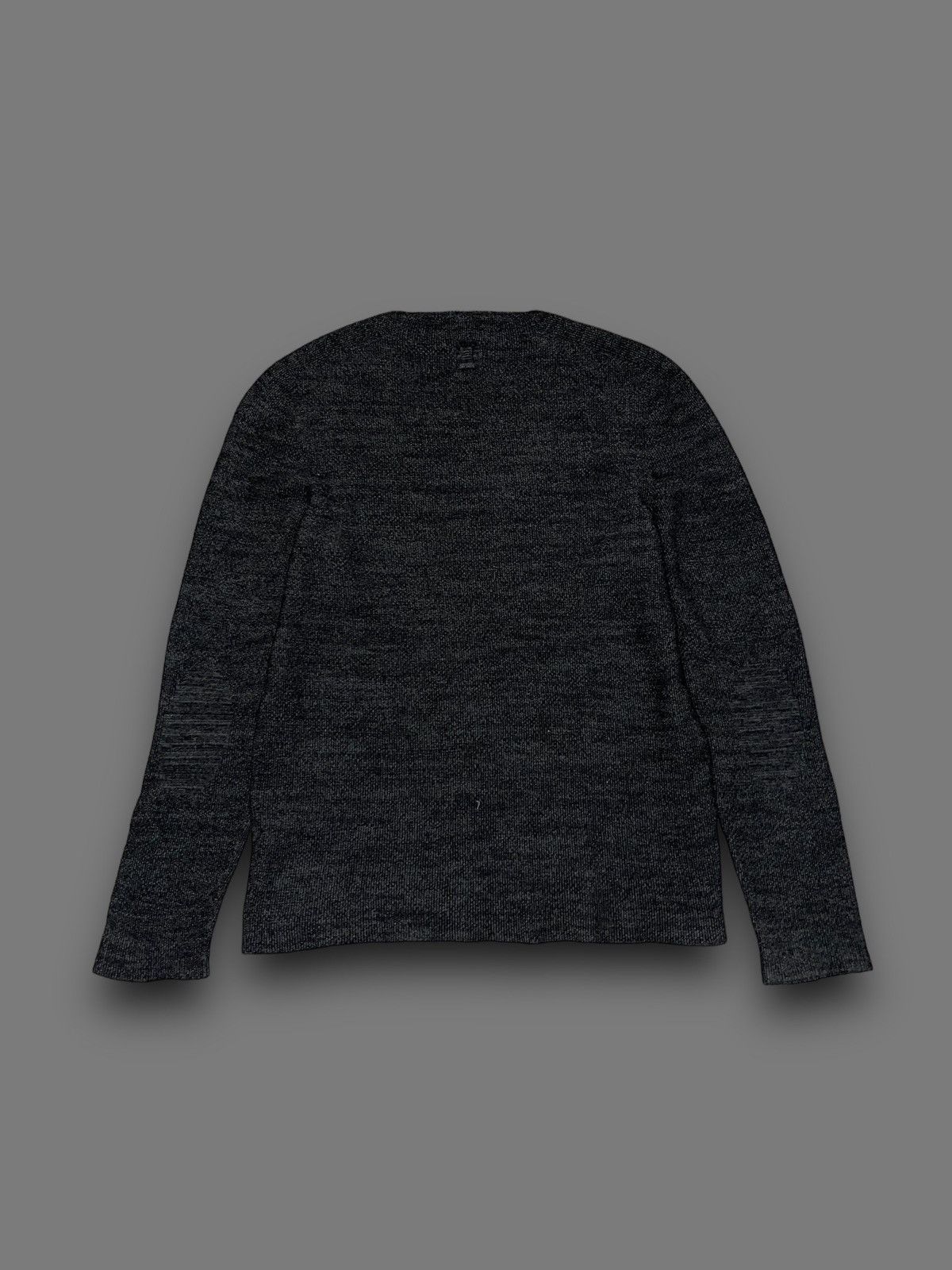hannes roether Hannes Roether Dark Grey Swamp Wool Sweater Size XL / US 12-14 / IT 48-50 - 6 Thumbnail