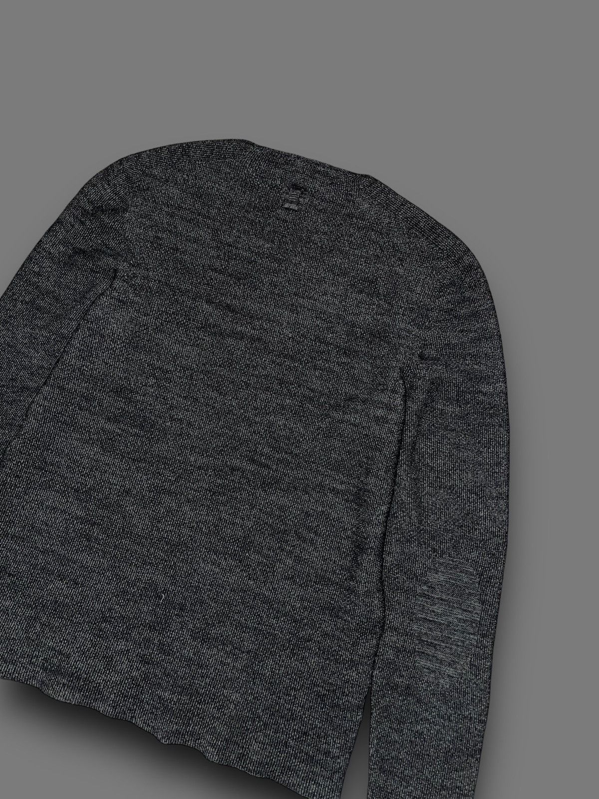 hannes roether Hannes Roether Dark Grey Swamp Wool Sweater Size XL / US 12-14 / IT 48-50 - 8 Thumbnail