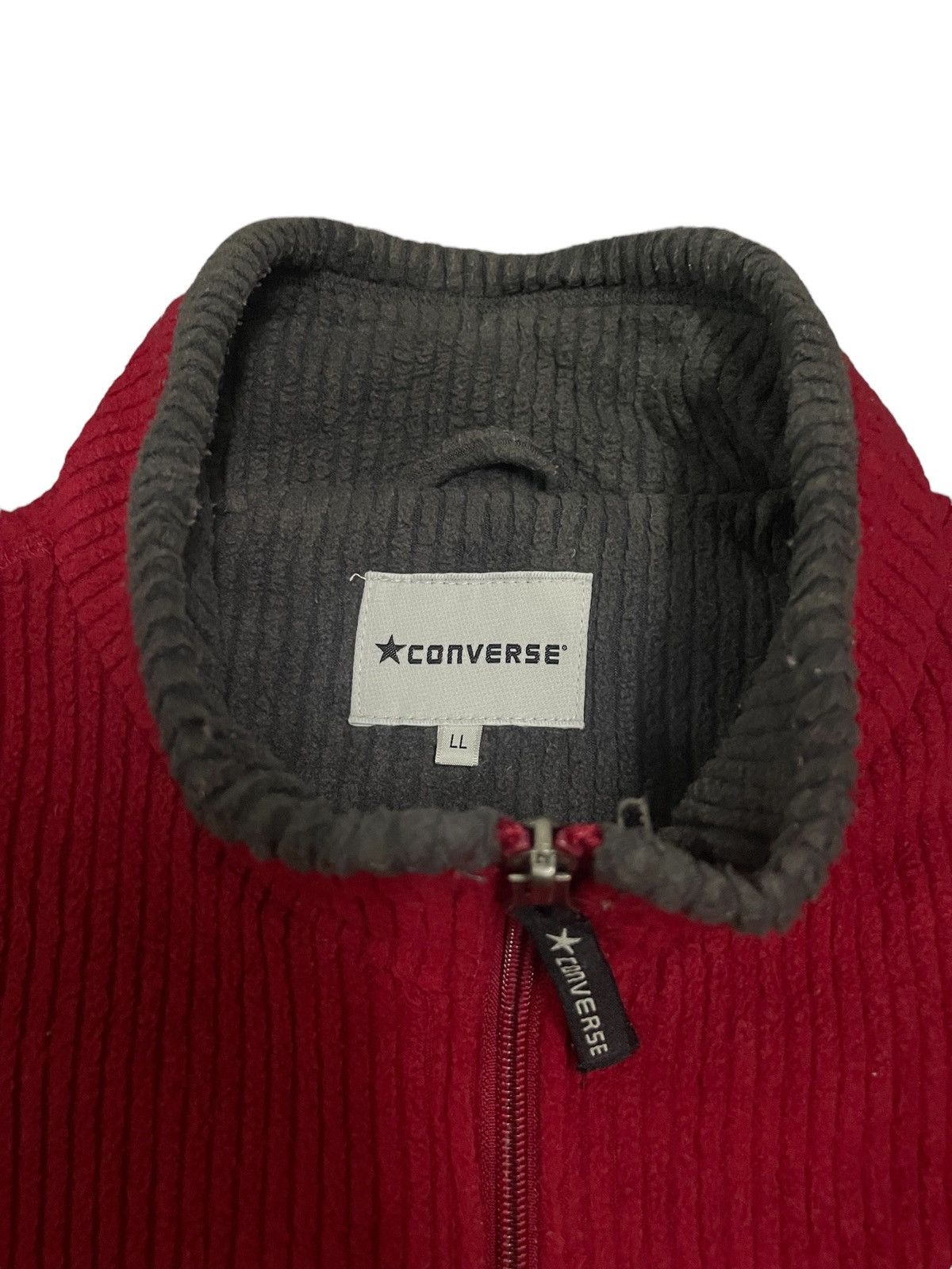 Converse Converse Red Corduroy Insulated Liner Jacket Size US L / EU 52-54 / 3 - 3 Thumbnail