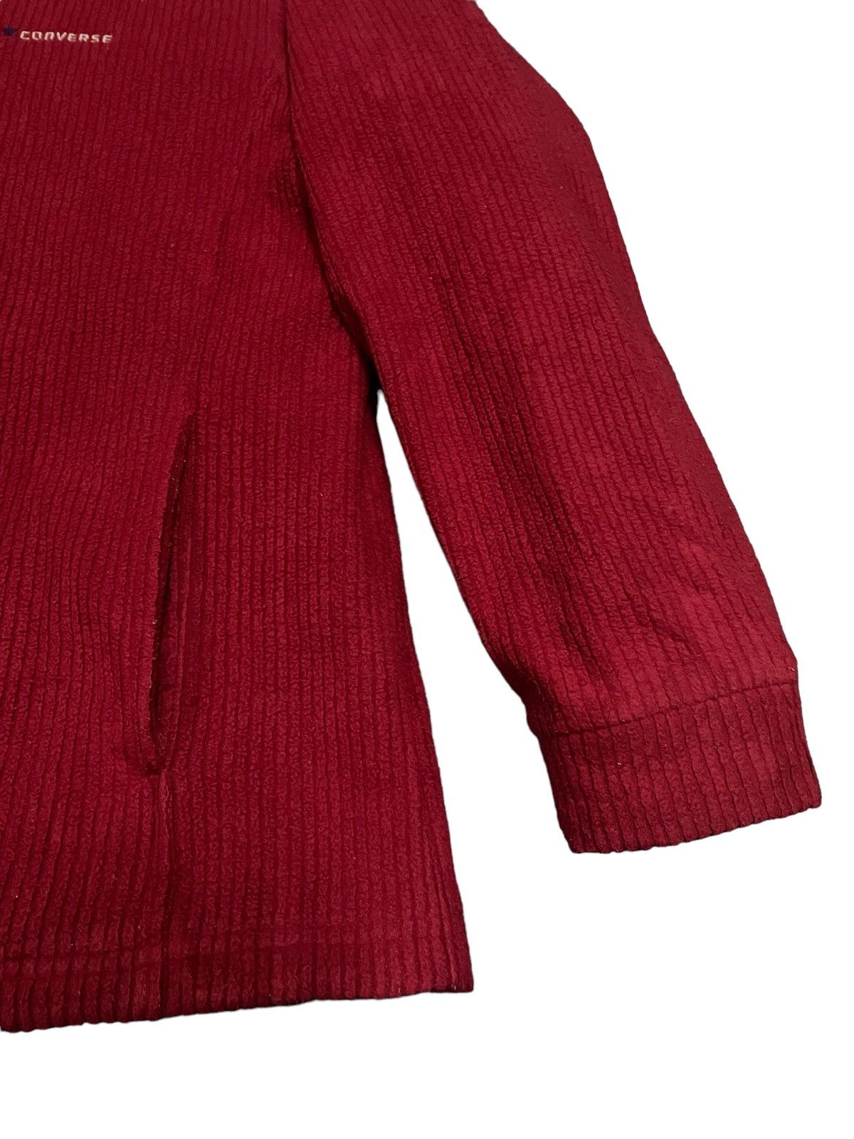 Converse Converse Red Corduroy Insulated Liner Jacket Size US L / EU 52-54 / 3 - 7 Thumbnail