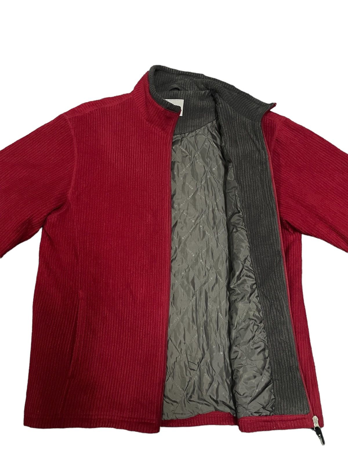 Converse Converse Red Corduroy Insulated Liner Jacket Size US L / EU 52-54 / 3 - 8 Thumbnail