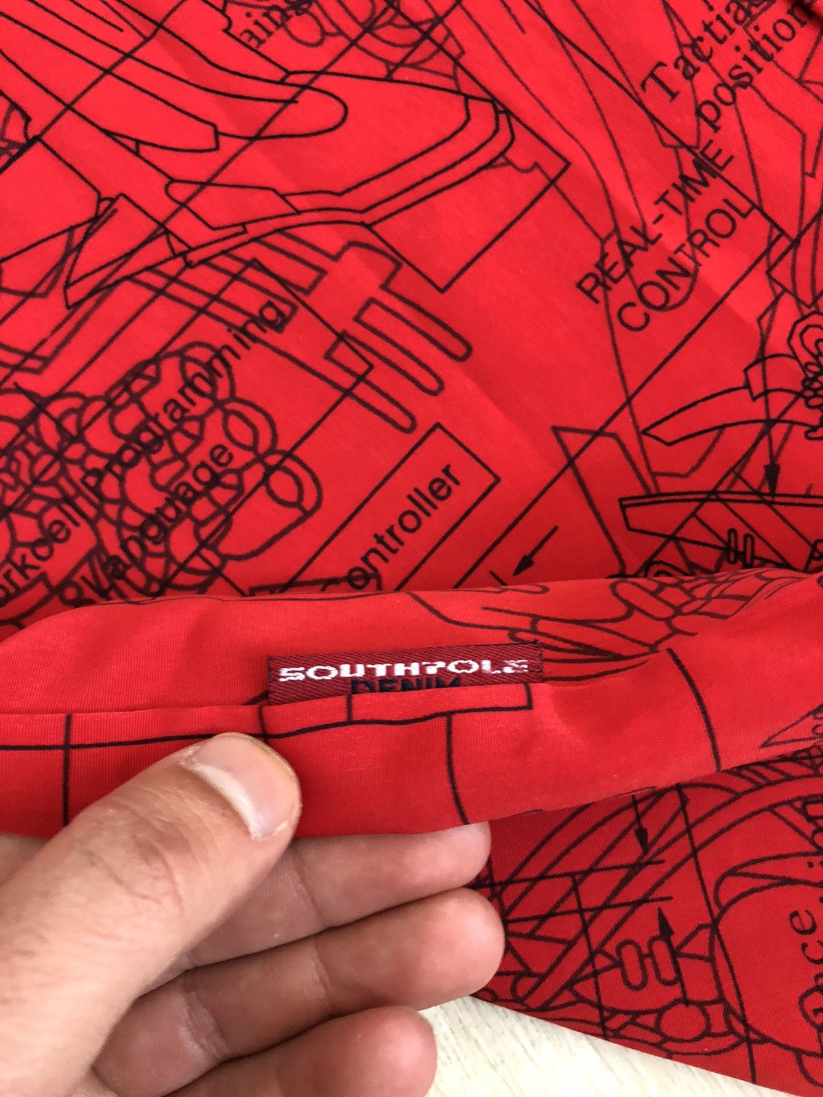 Southpole × Vintage Vintage Y2K Southpole Full Print Robot Crazy Shirt Jnco Size US M / EU 48-50 / 2 - 7 Thumbnail