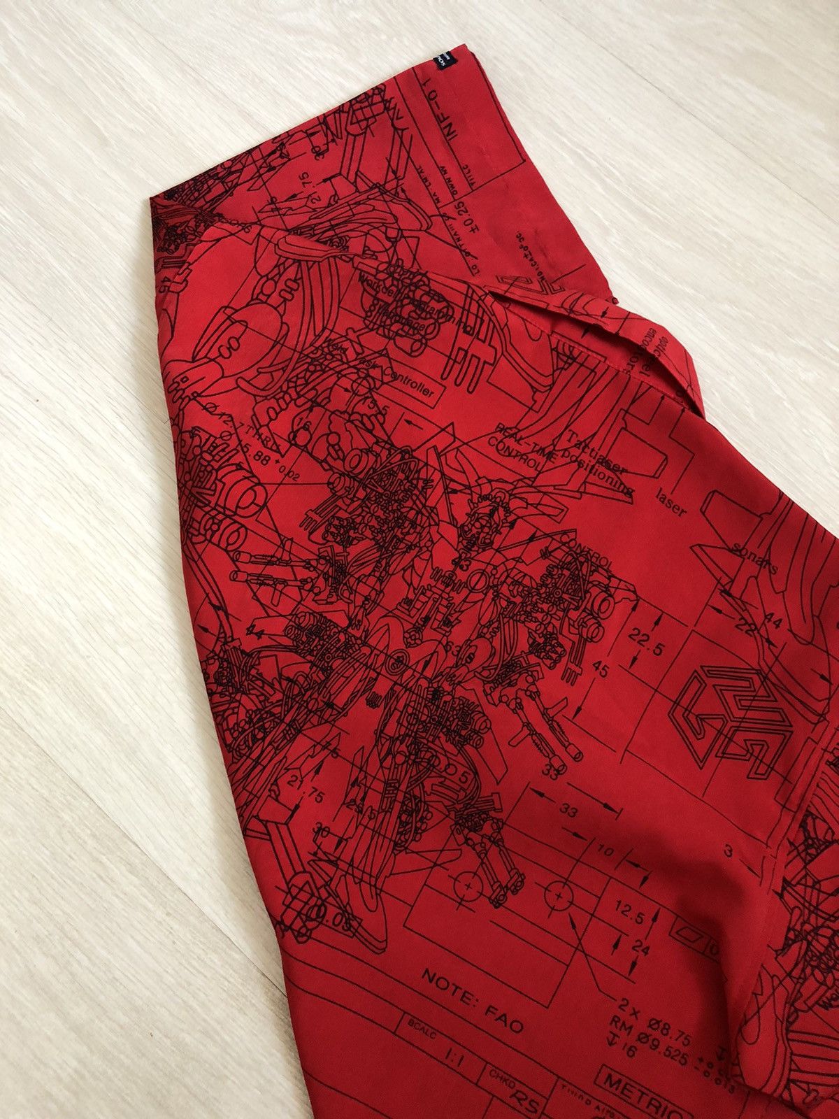 Southpole × Vintage Vintage Y2K Southpole Full Print Robot Crazy Shirt Jnco Size US M / EU 48-50 / 2 - 6 Thumbnail