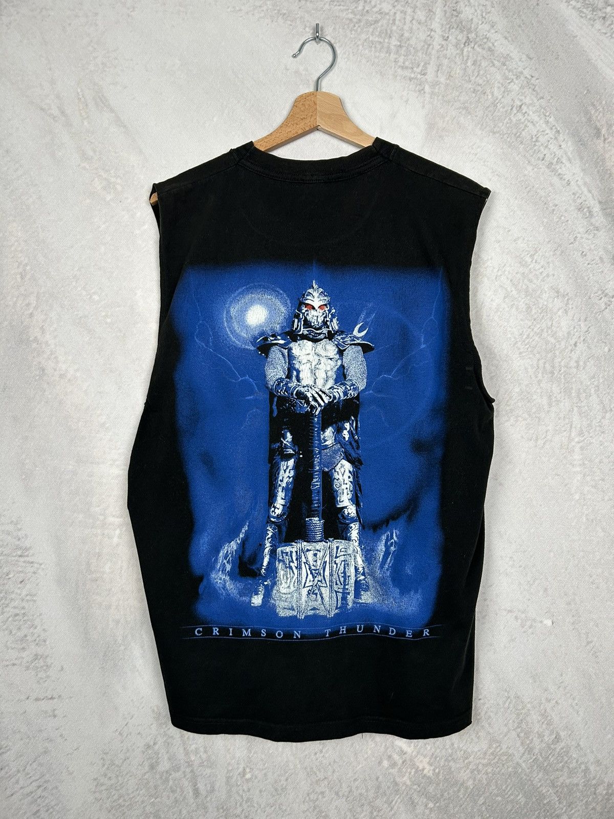 Band Tees Vintage Hammerfall Rock Band Tee Metal Print Boxy 90s Y2K Size US L / EU 52-54 / 3 - 2 Thumbnail