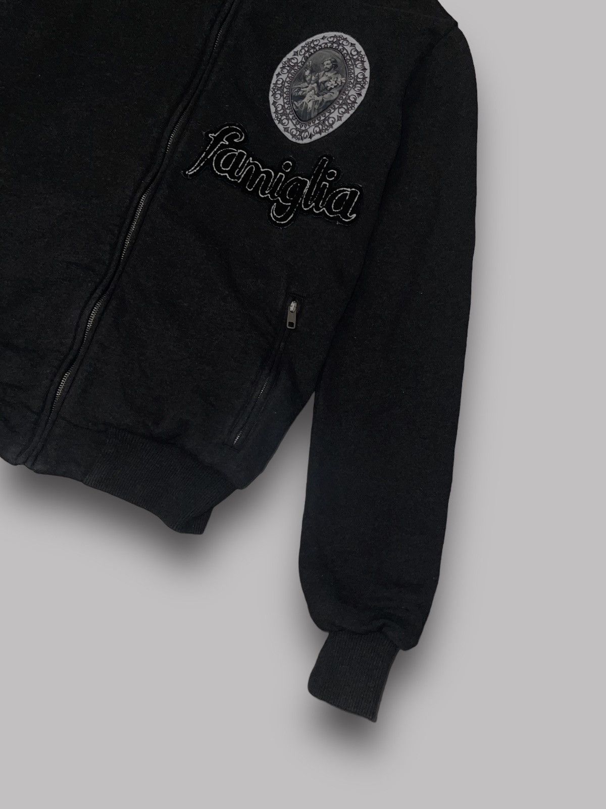 Dolce & Gabbana Dolce & Gabbana Family "Famigia" Big Logo Dark Grey Crewneck Size US S / EU 44-46 / 1 - 2 Thumbnail